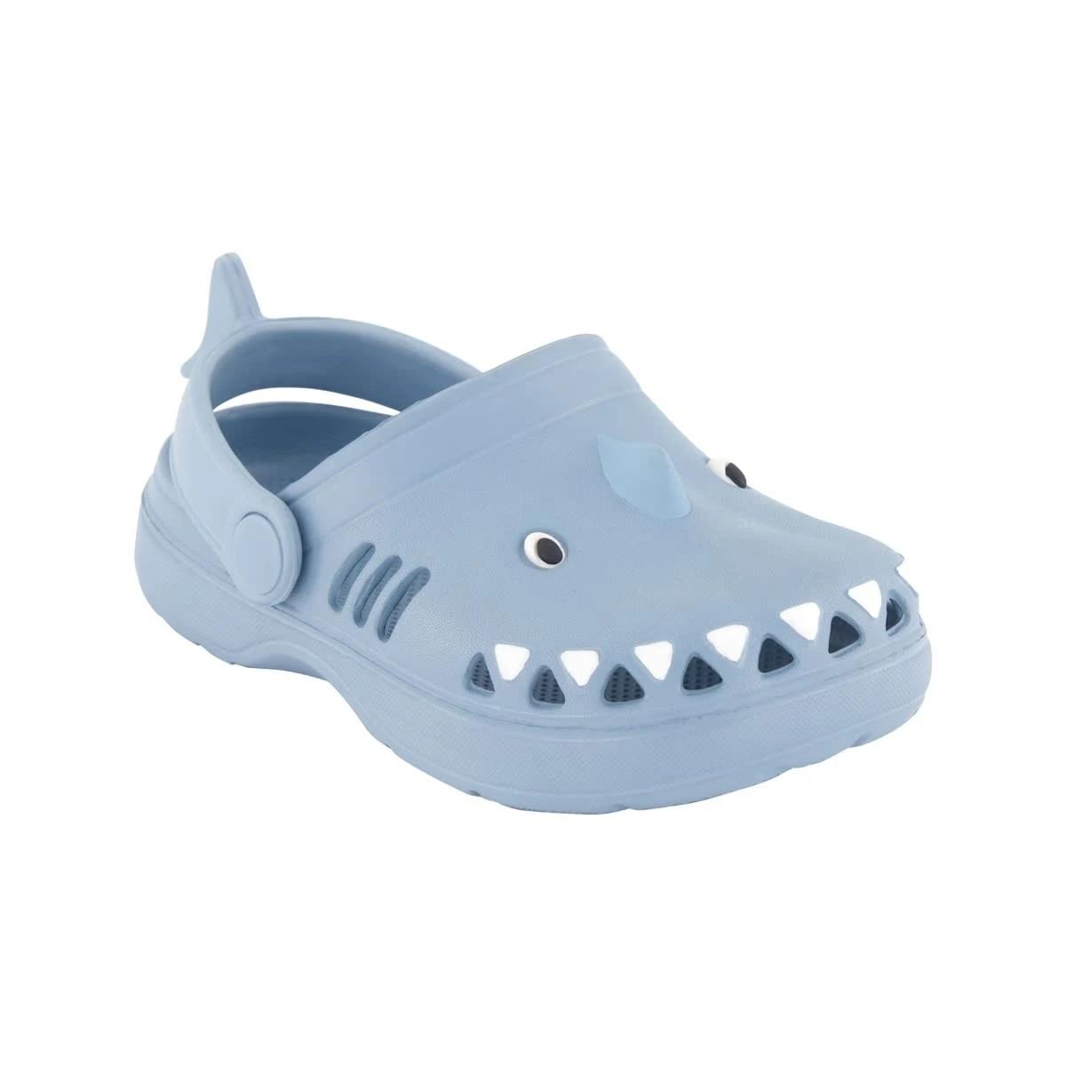 1 Junior Novelty Clogs STONE BLUE, 1 of 4