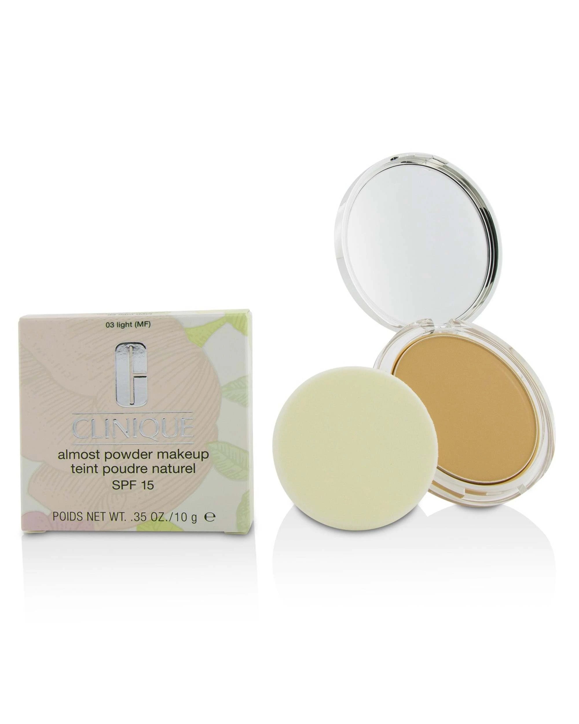 1 Clinique Almost Powder MakeUp SPF 15 - No. 03 Light  10g/0.35oz - Natural, 1 of 4