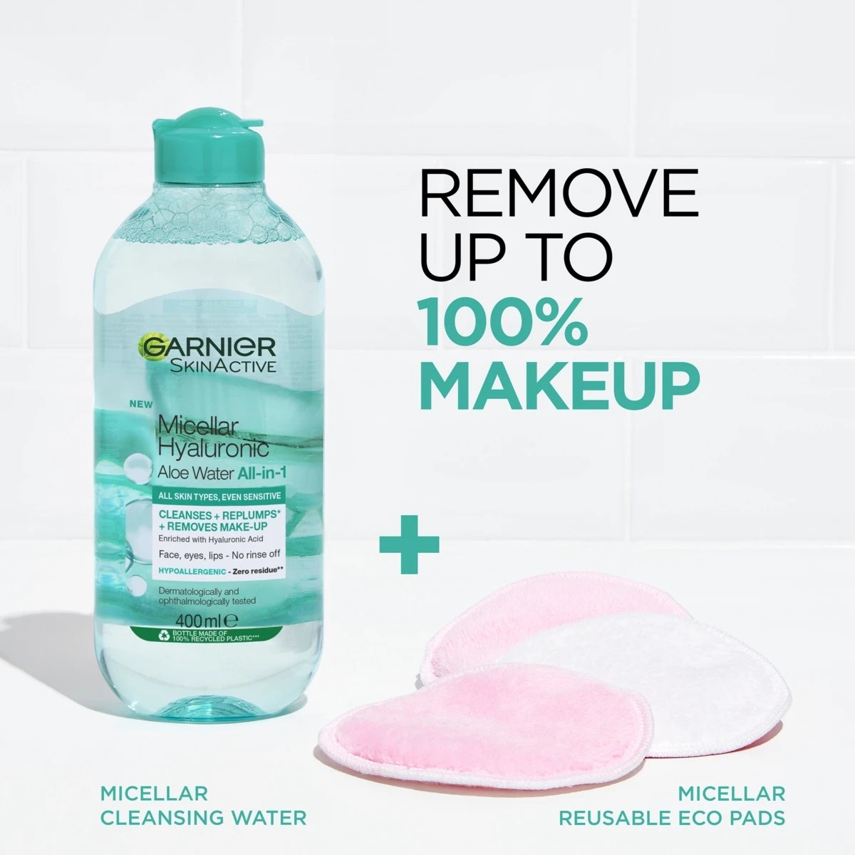 5 Garnier SkinActive Micellar Cleansing Water All-in-1 400ml - Hyaluronic Acid and Aloe Vera, 5 of 9