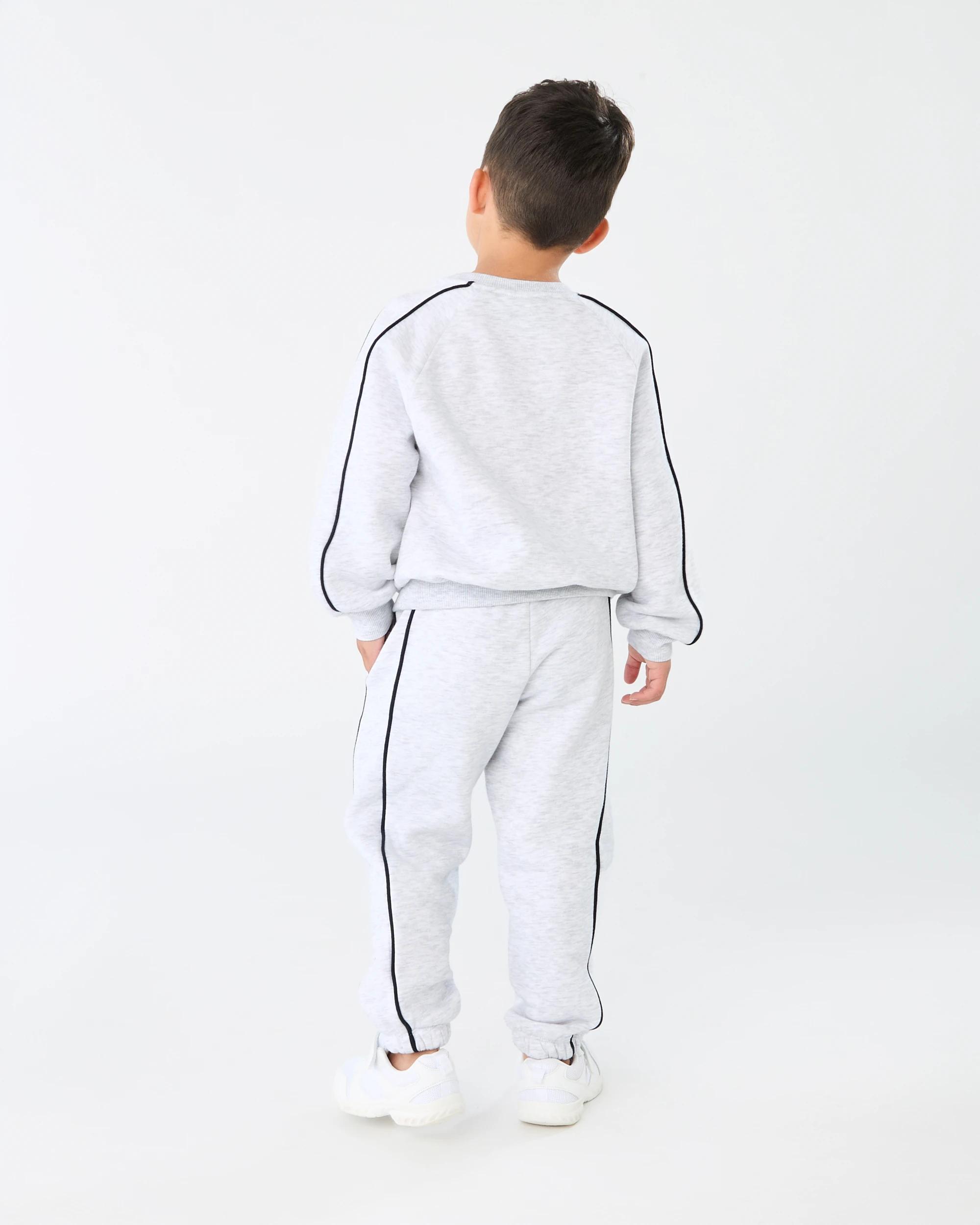 7 Loose Fit Trackpants Wht Marle, 7 of 7