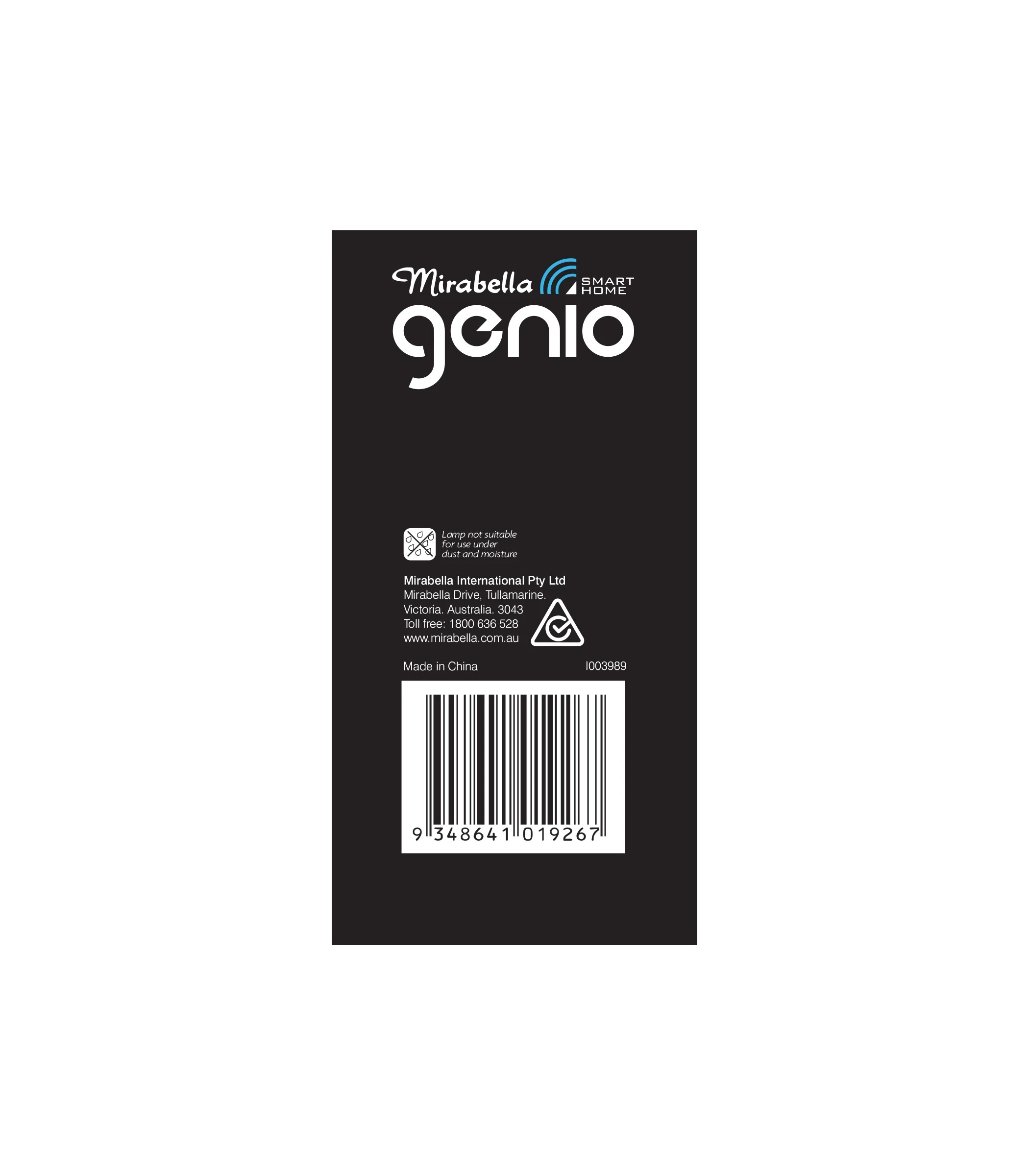 6 Mirabella Genio Wi-Fi Dimmable 9W LED Bulb, 6 of 6