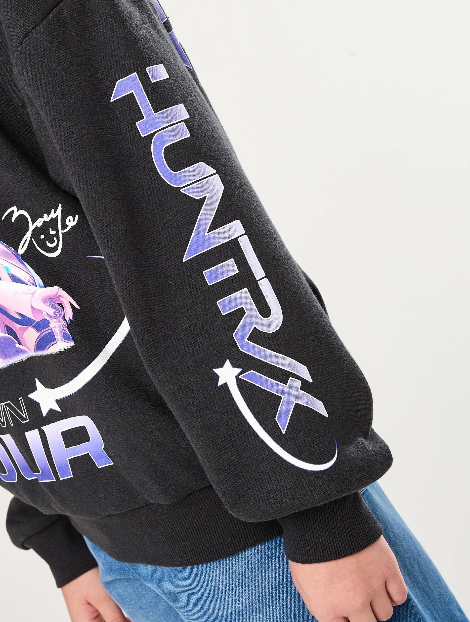 5 KPop Demon Hunters License Oversized Hoodie Asphalt Dh, 5 of 8