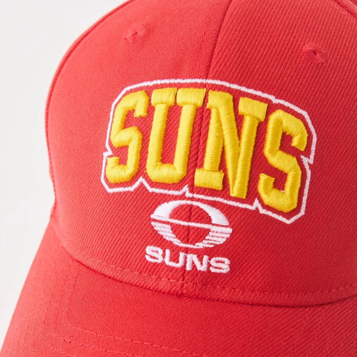 6 Official AFL Adult Cap Gc Suns, 6 of 6