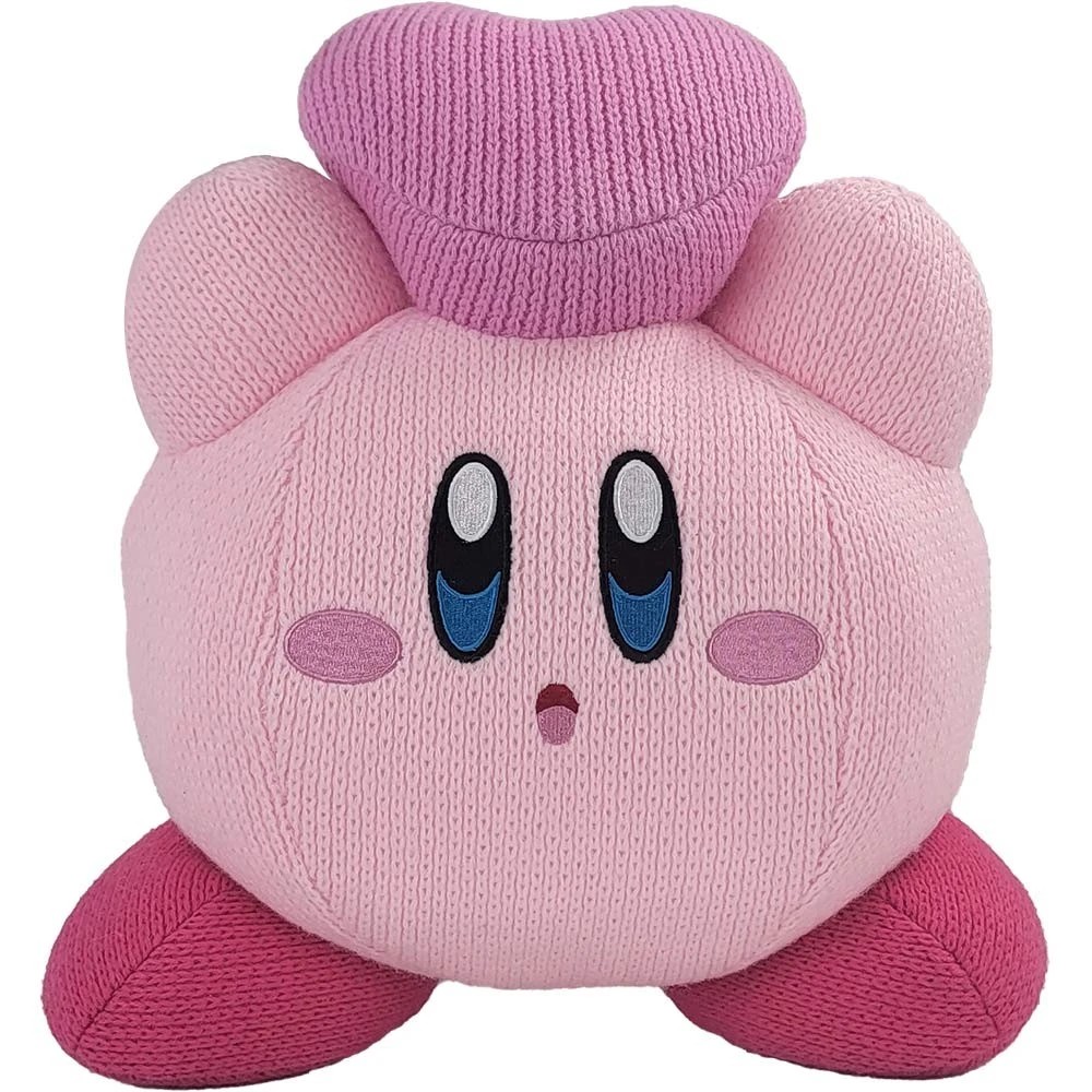 1 Kirby - Nuiguru Kirby with Friend Heart Knit Mega Mocchi Plush - Multi, 1 of 2