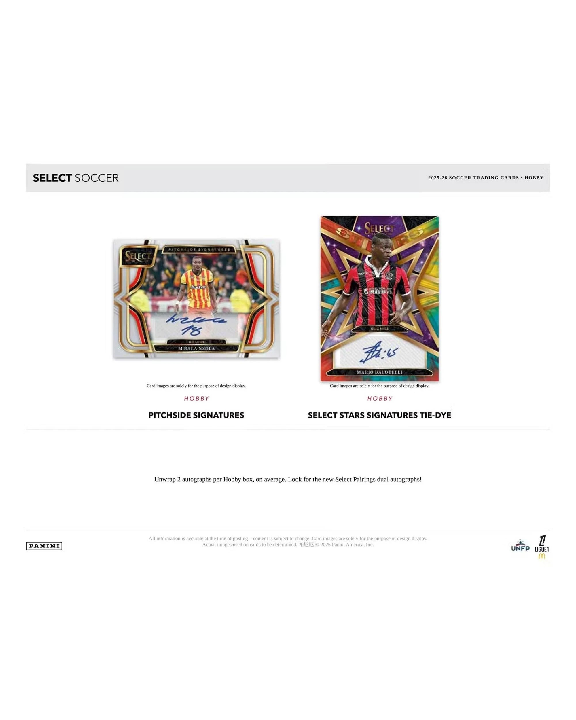 5 Panini 2025/2026 Prizm Select Ligue 1 Soccer H2 Pack, 5 of 9