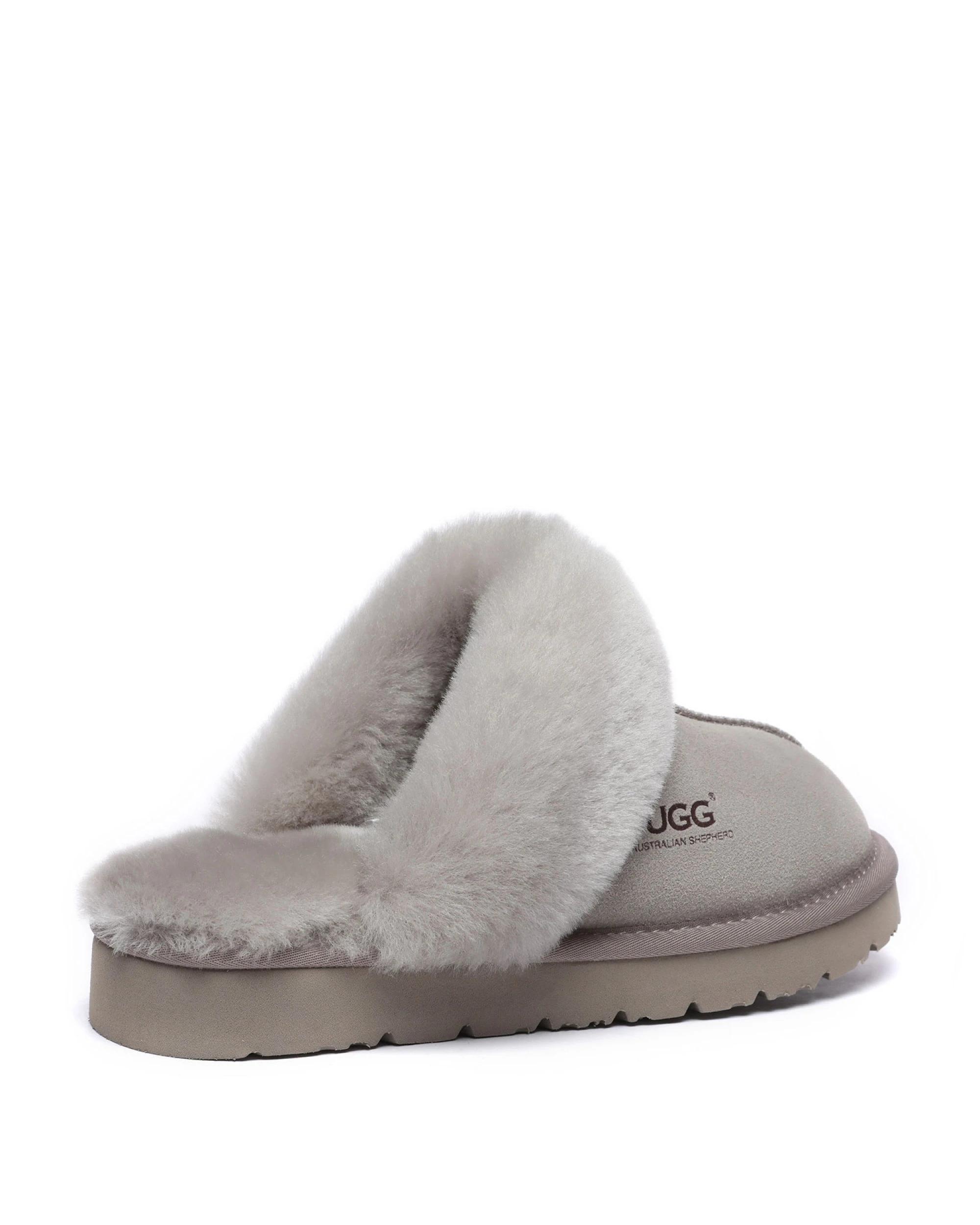 3 Australian Shepherd UGG Womens Muffin Slipper Special GOAT GREY, 3 of 5