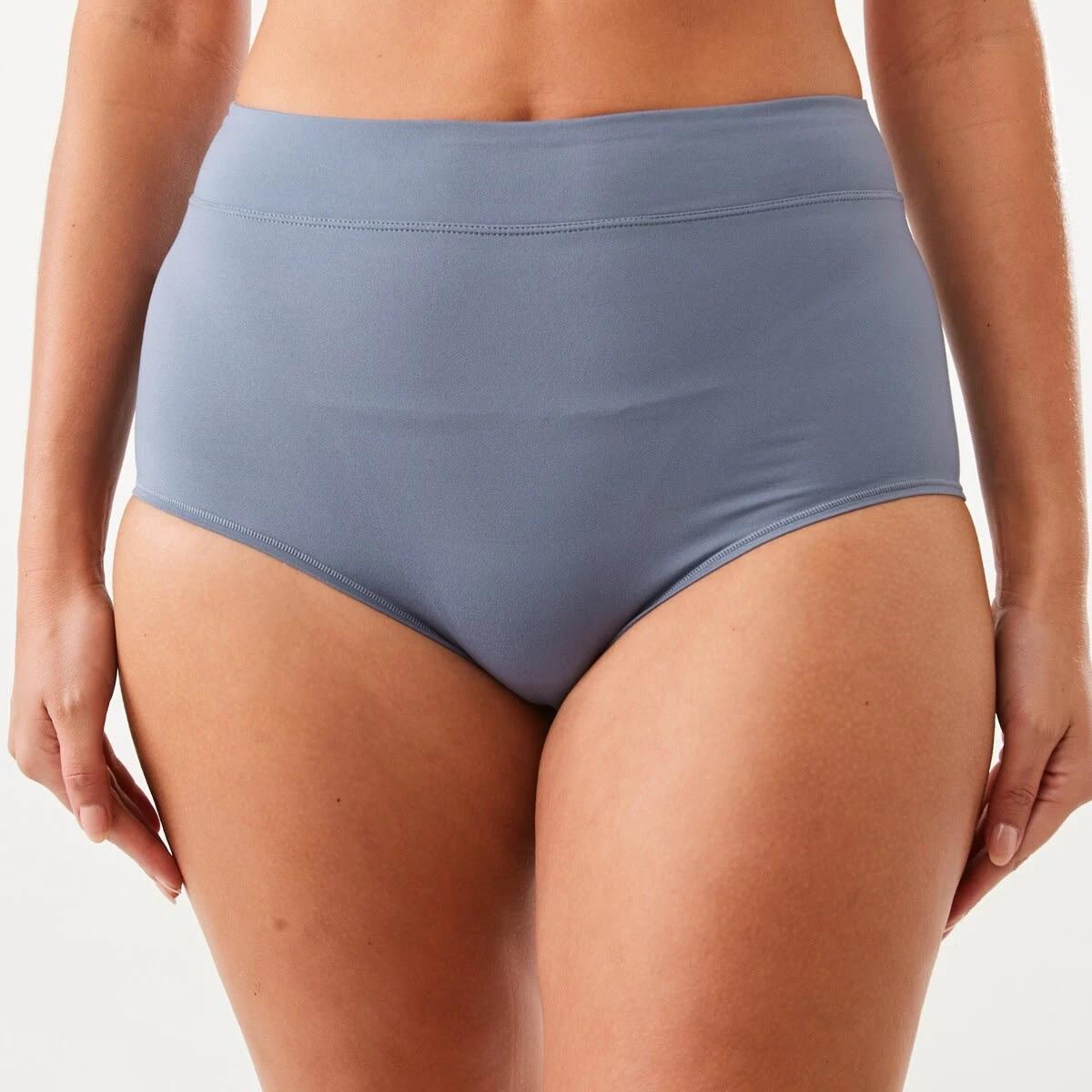 4 3 Pack Ultra Soft Full Briefs HALOGEN BLUE, STEEL GREY, CHOCOLATE FUDGE, 4 of 8