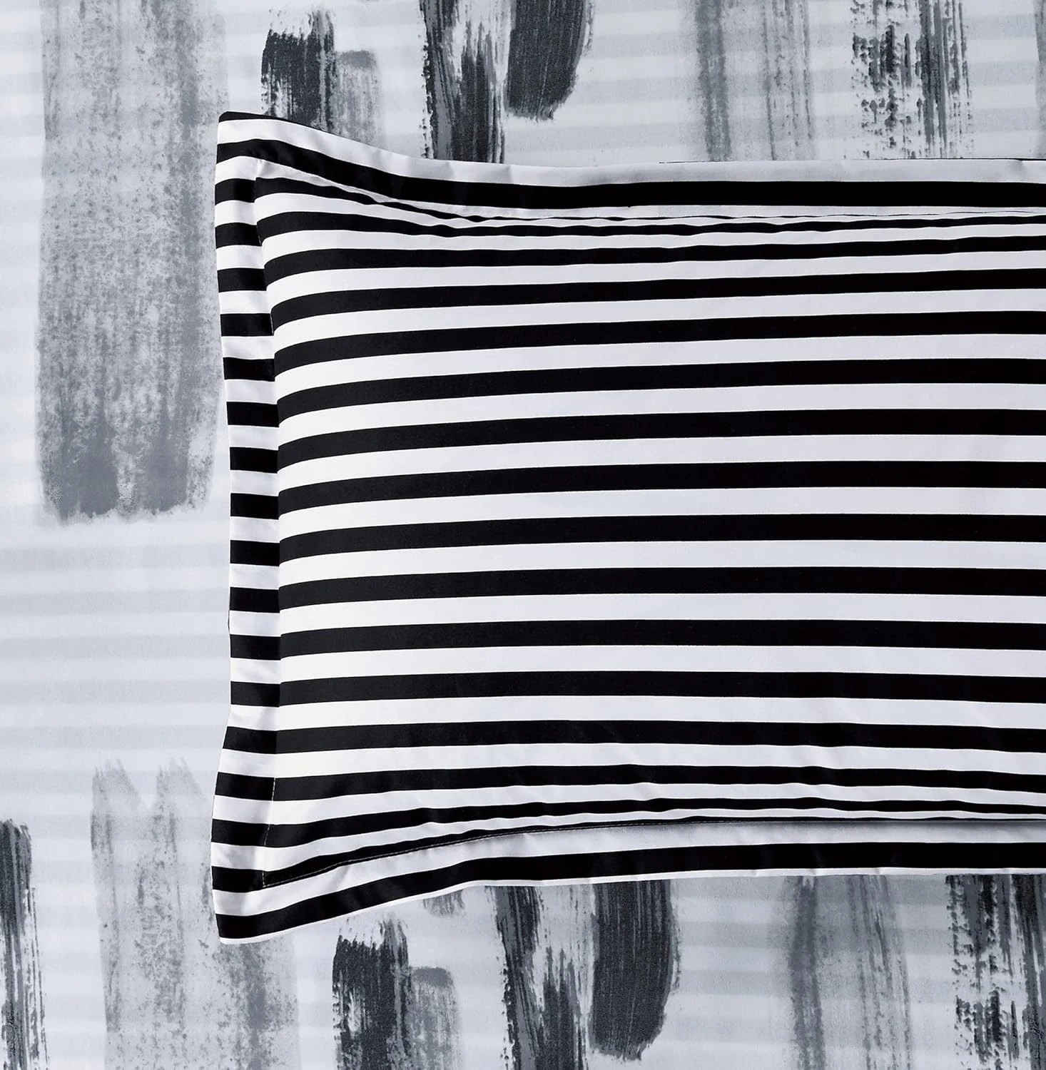 4 CleverPolly Printed Microfibre Reversible Quilt Cover Set - Lucas - King Bed, 4 of 6