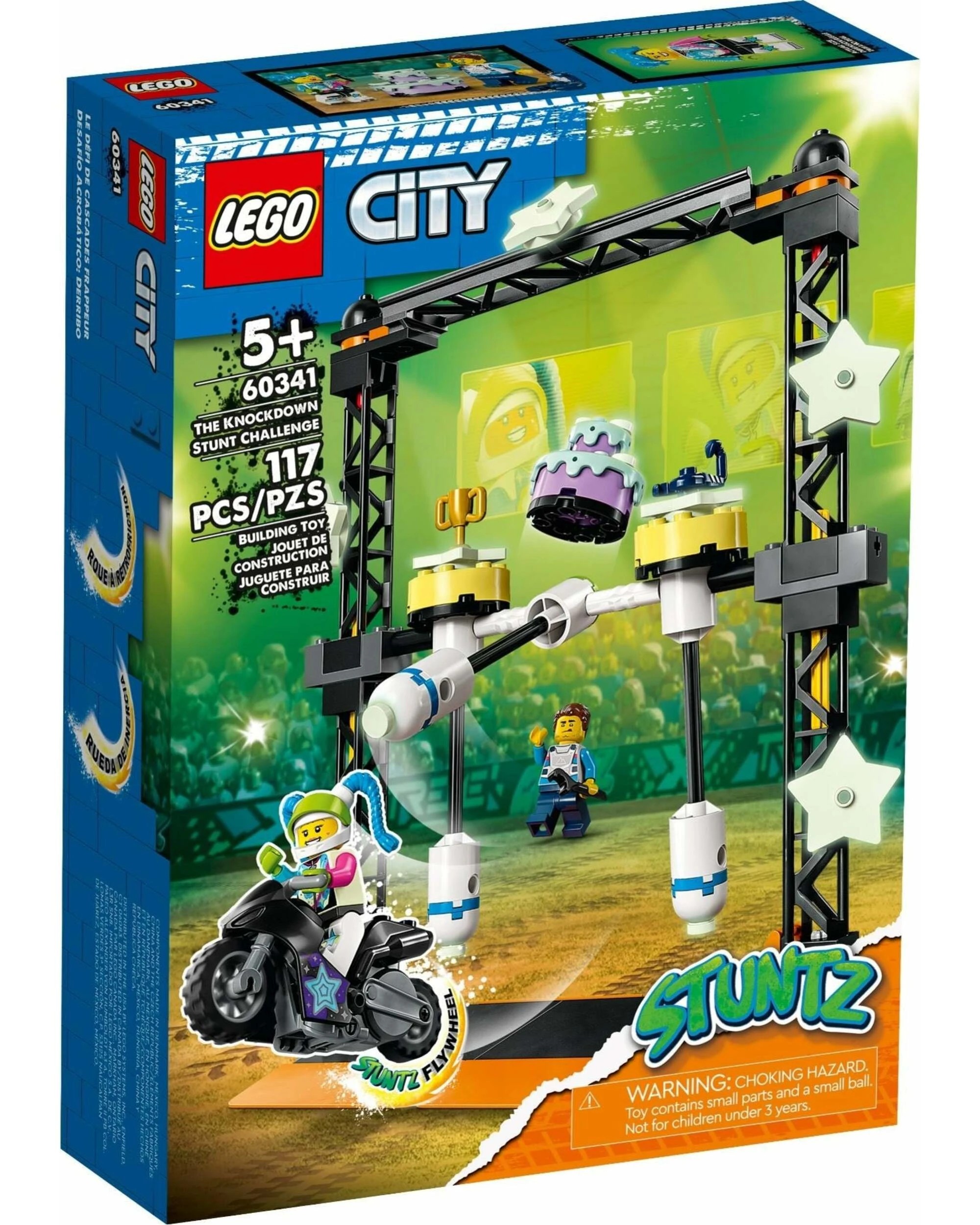 1 LEGO City 60341 The Knockdown Stunt Challenge, 1 of 5