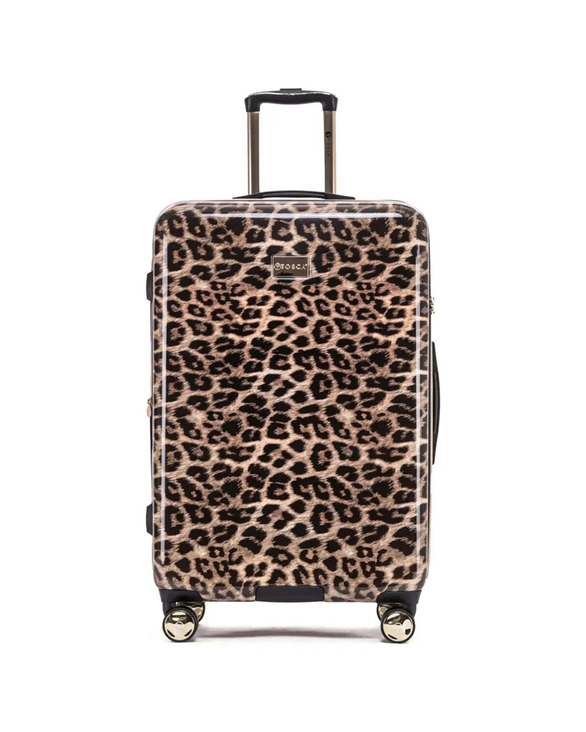 4 Tosca 3Pc Wheeled Hard Shell Suitcase Luggage Set - Pattern, 4 of 5