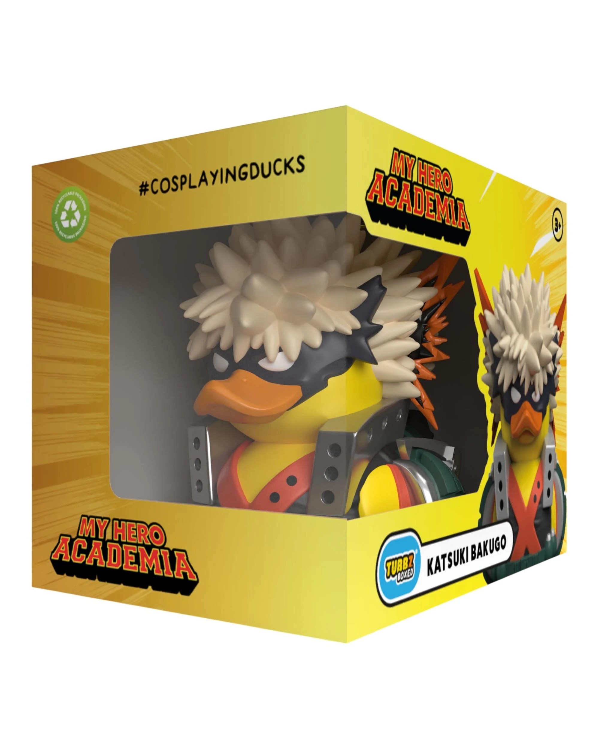 1 TUBBZ My Hero Academia Katsuki Bakugo Boxed Edition Cosplaying Duck Figure, 1 of 4