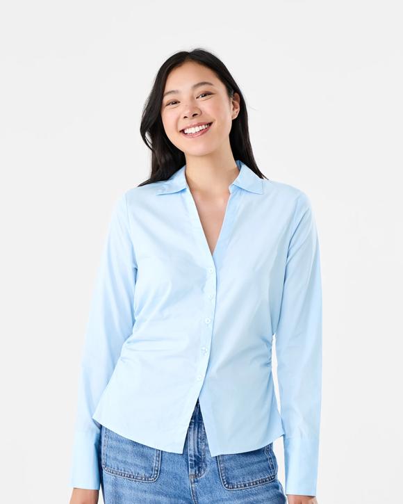 Long Sleeve Fitted Shirt
