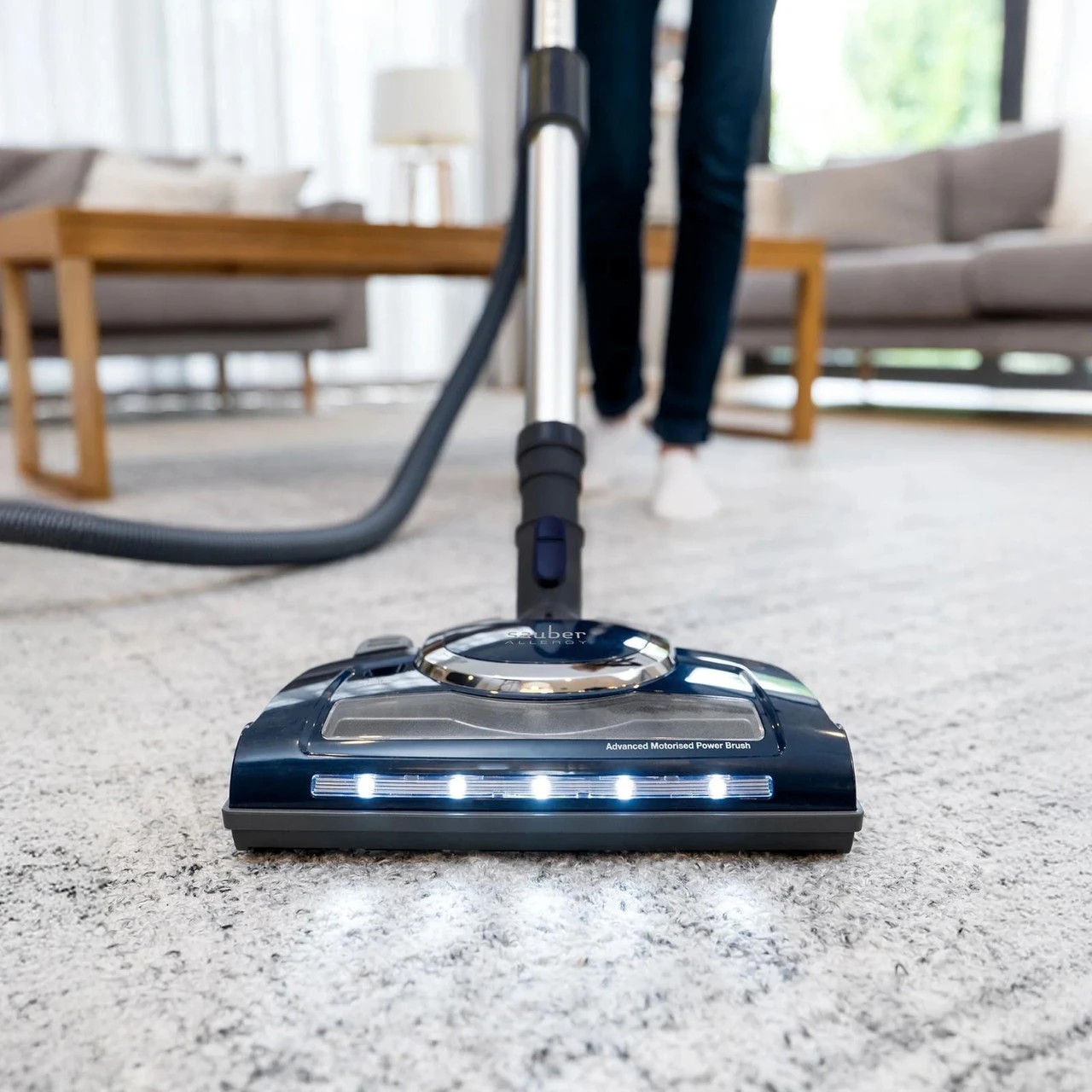 3 Sauber Allergy 7000 PH Bagged Vacuum Cleaner With Deep Cleaning Powerhead - Black, 3 of 6