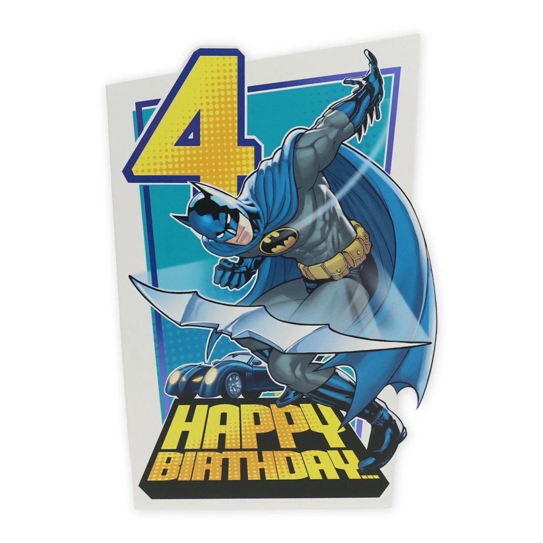 3 Connections from Hallmark DC Comics Batman 4th Birthday Card - One of the Good Guys, 3 of 3