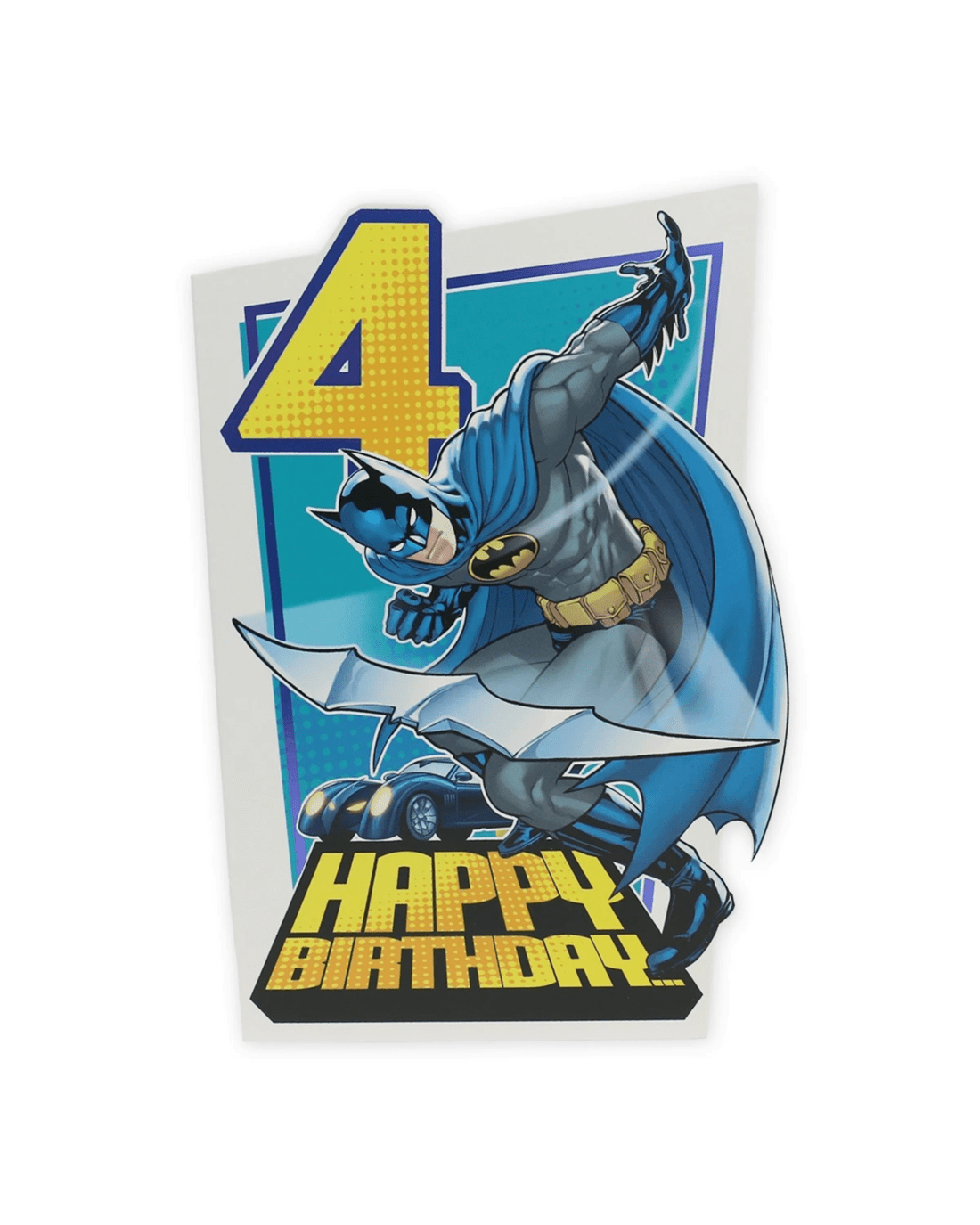 3 Connections from Hallmark DC Comics Batman 4th Birthday Card - One of the Good Guys, 3 of 3