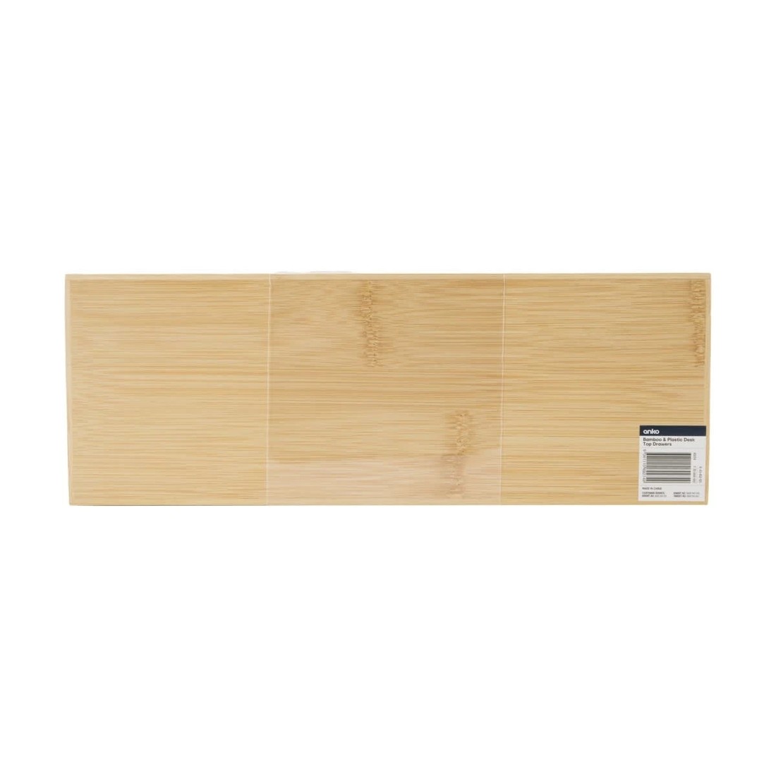 8 Bamboo and Plastic Desk Top Drawers, 8 of 9