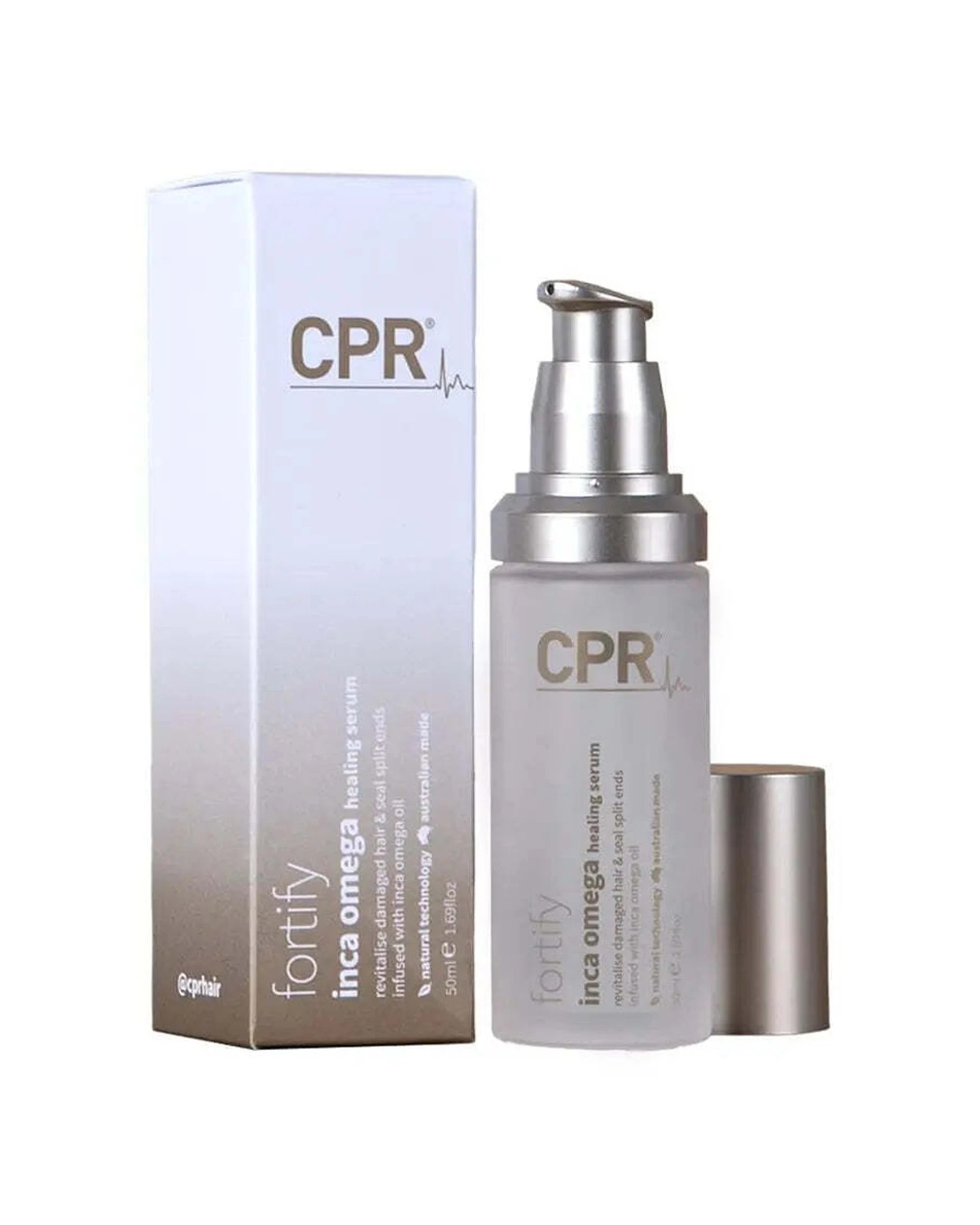 2 CPR Hair Fortify Inca Omega Healing Serum Revitalises Extremely Damaged Hair 50ml - Clear, 2 of 2