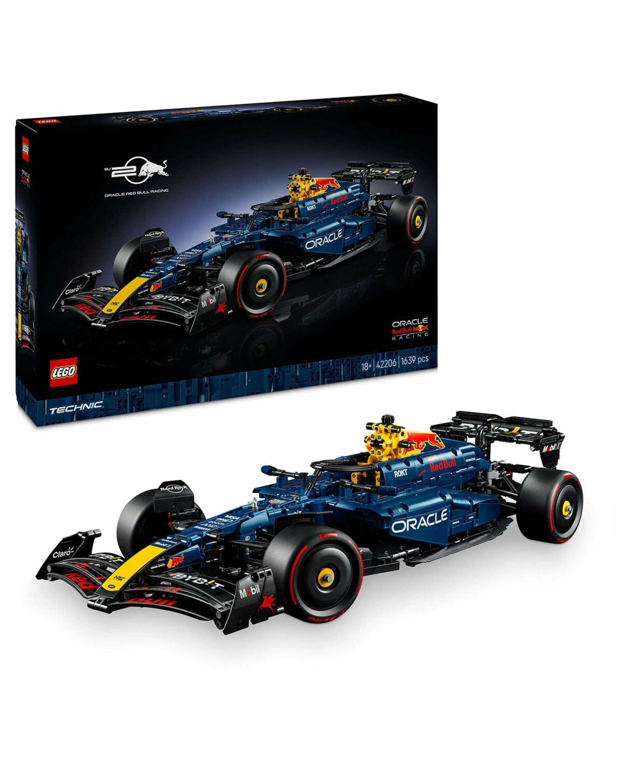 1 LEGO Technic Detailed F1 Car Model Kit 42206 Oracle Red Bull RB20 1639, 1 of 5