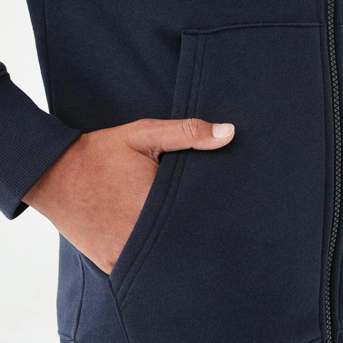 6 Zip Through Hoodie Nvy Sphire, 6 of 10