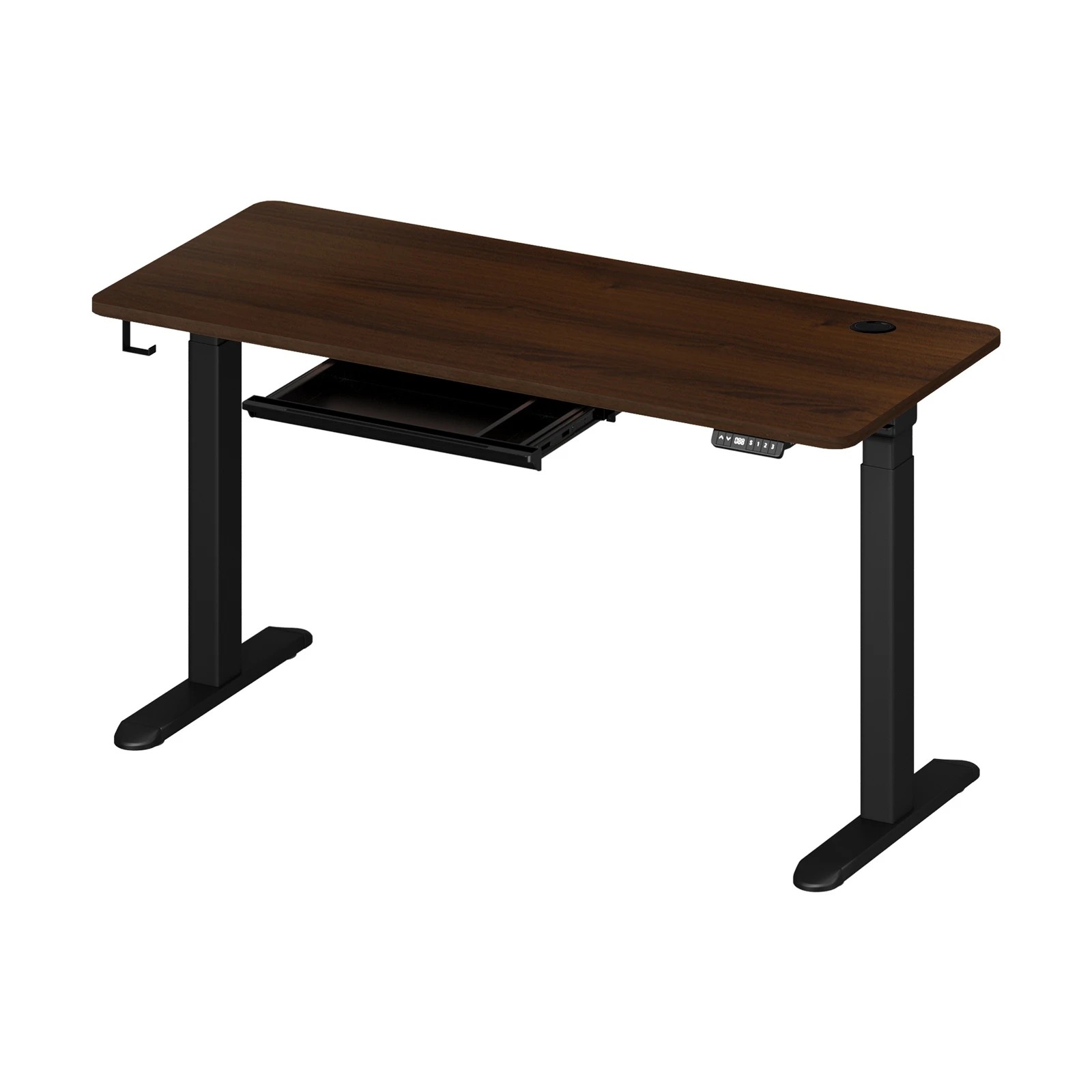 1 Oikiture 140cm Electric Standing Desk With Drawer Height Adjustable
 - Multi, 1 of 4