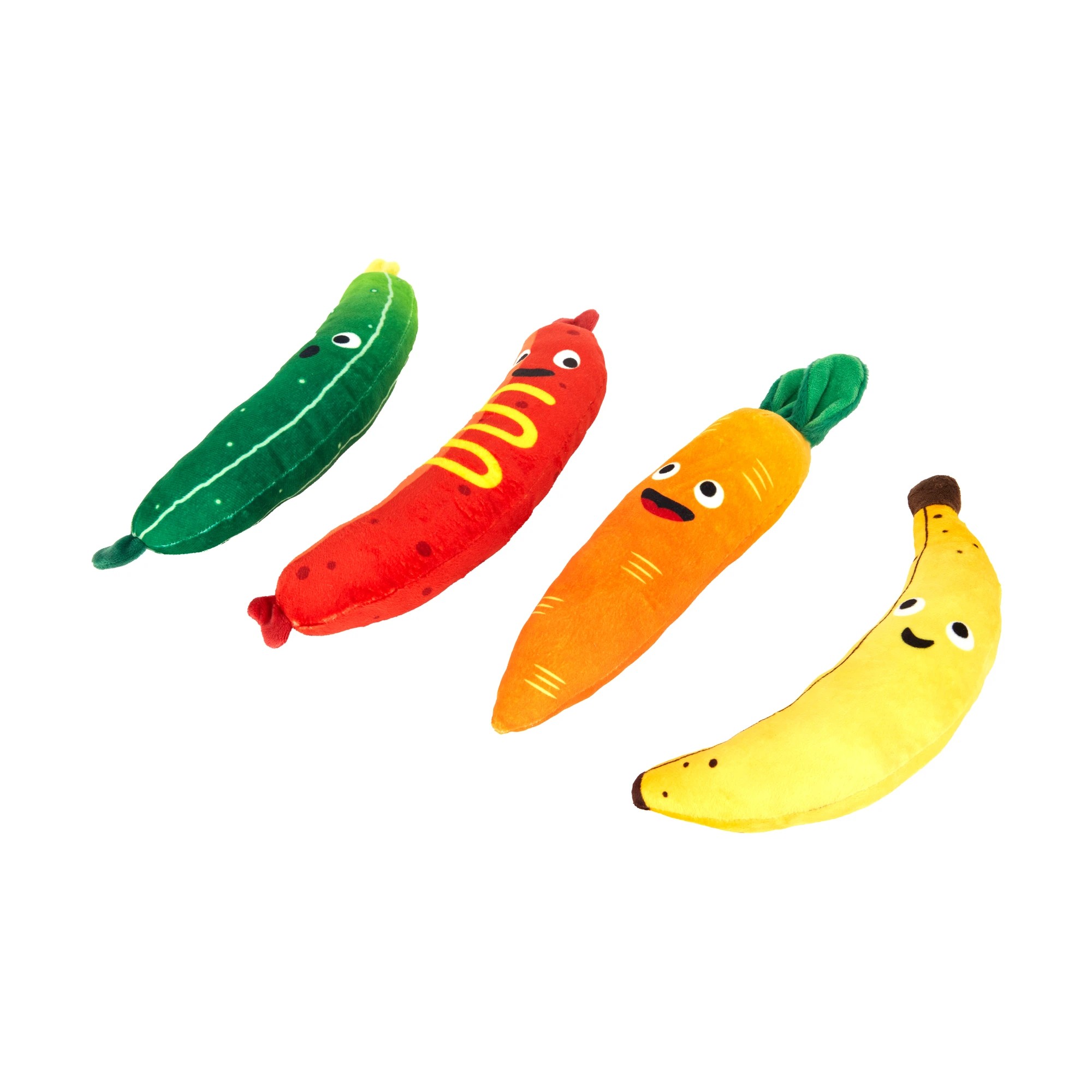 2 Pet Toy Plush Shaker - Assorted, 2 of 7