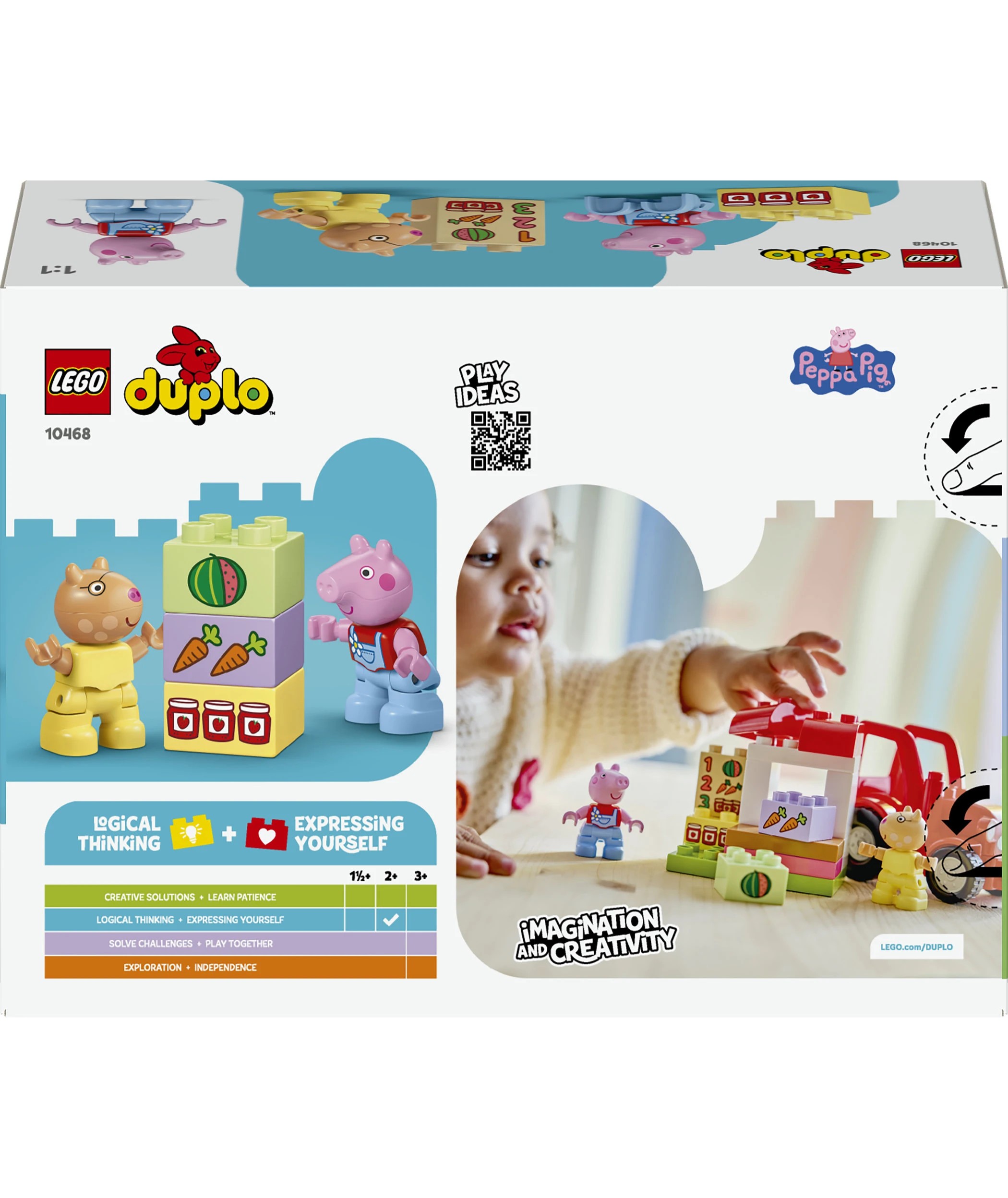 10 LEGO DUPLO Peppa Pig Tractor and Market 10468, 10 of 10