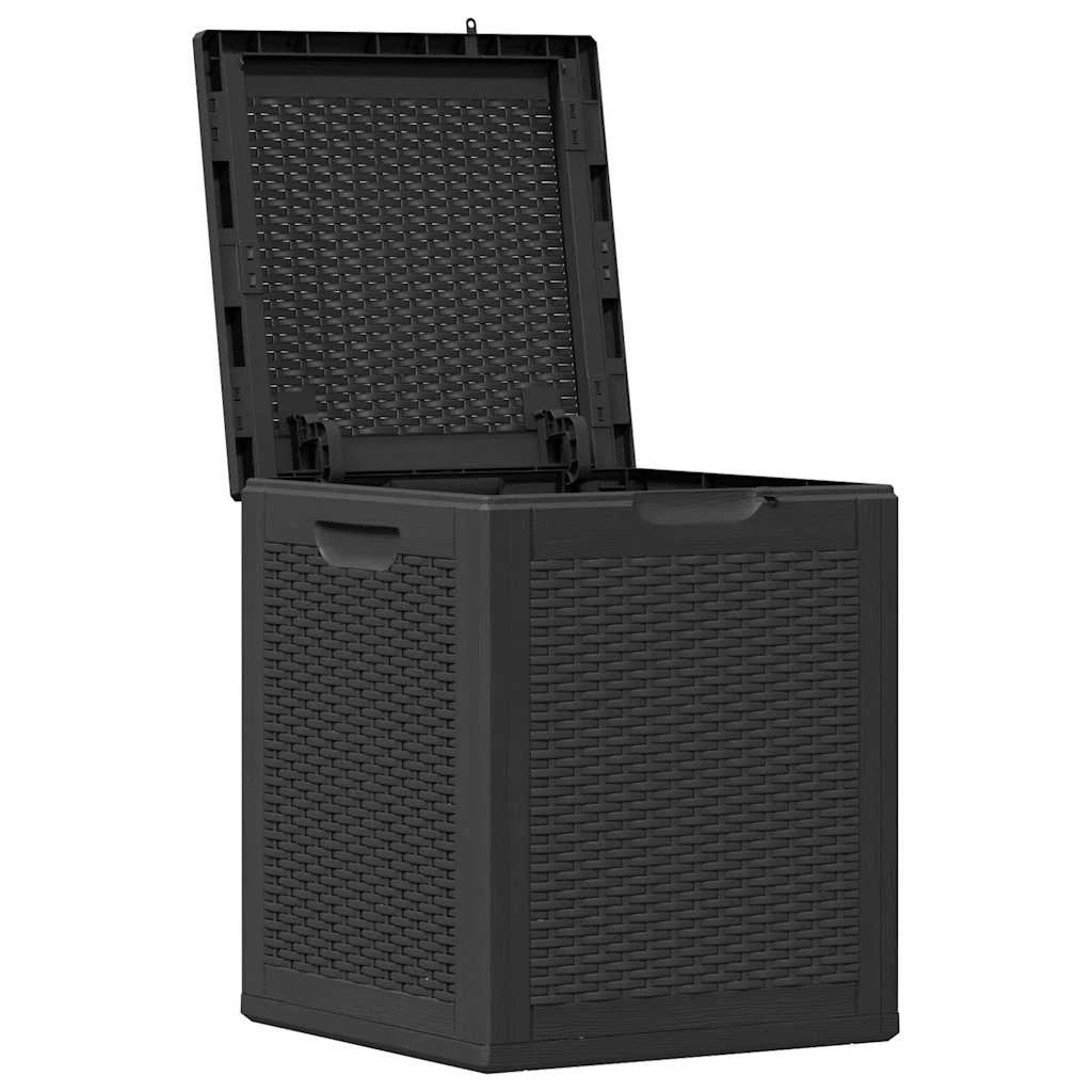 4 vidaXL Storage box Ample Storage - Black, 4 of 9