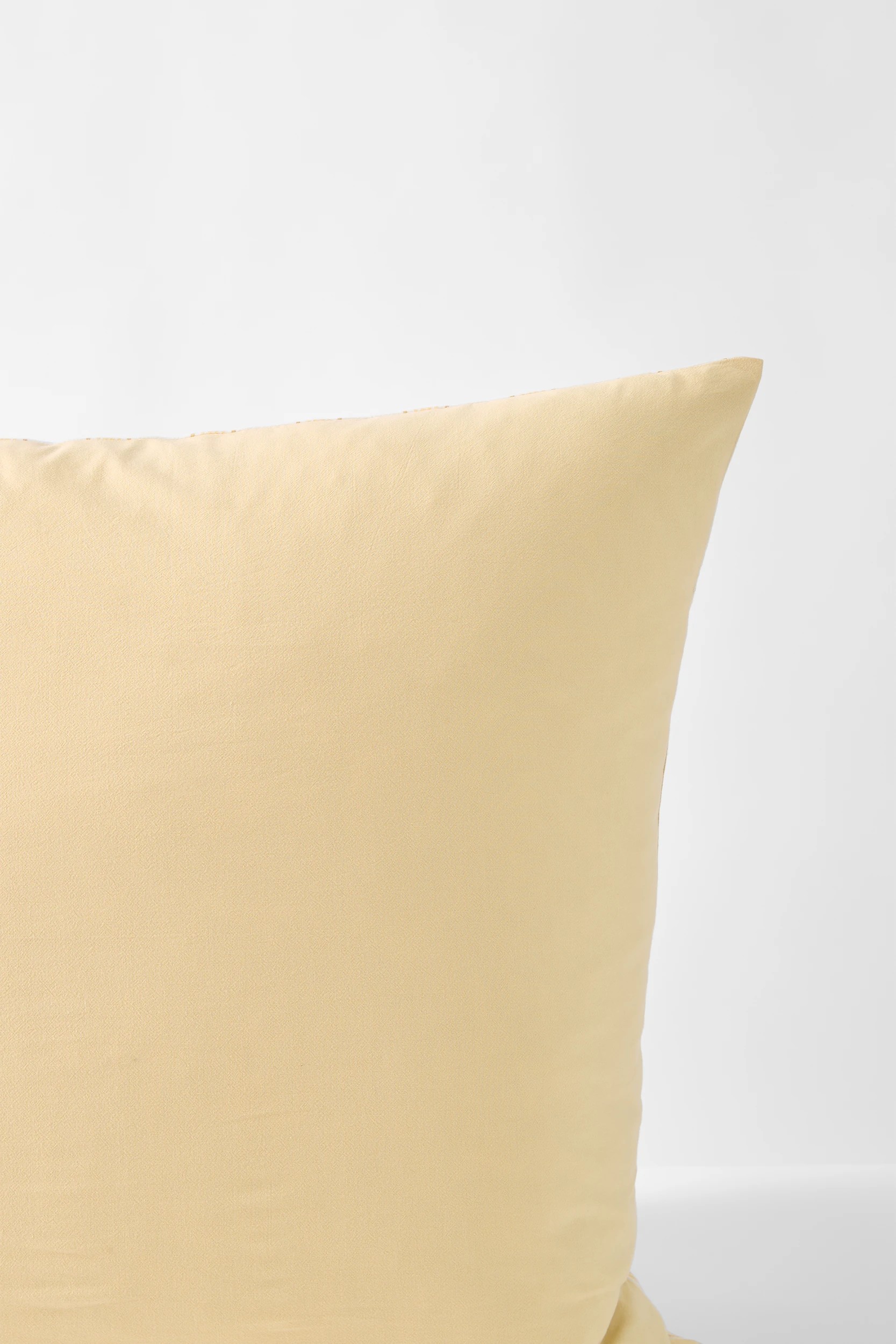 4 Arlo Cotton Stonewash European Pillowcase - One Size - Yellow, 4 of 5