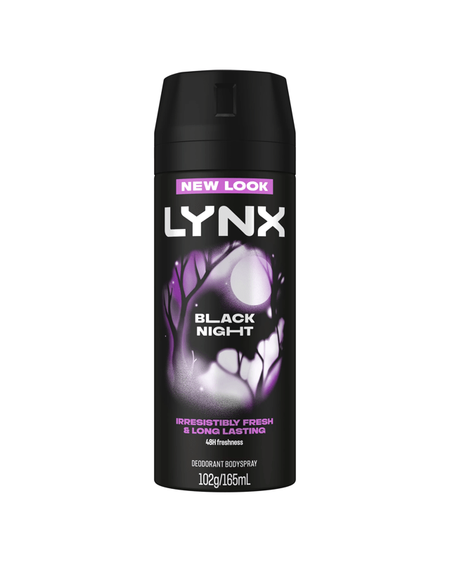 LYNX Black Night Deodorant Bodys