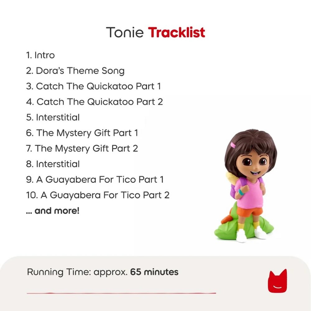 6 Tonie Audio Character Dora the Explorer, 6 of 7