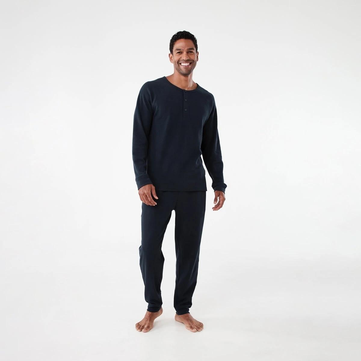6 Waffle Jogger Pants Sky Cptn, 6 of 6