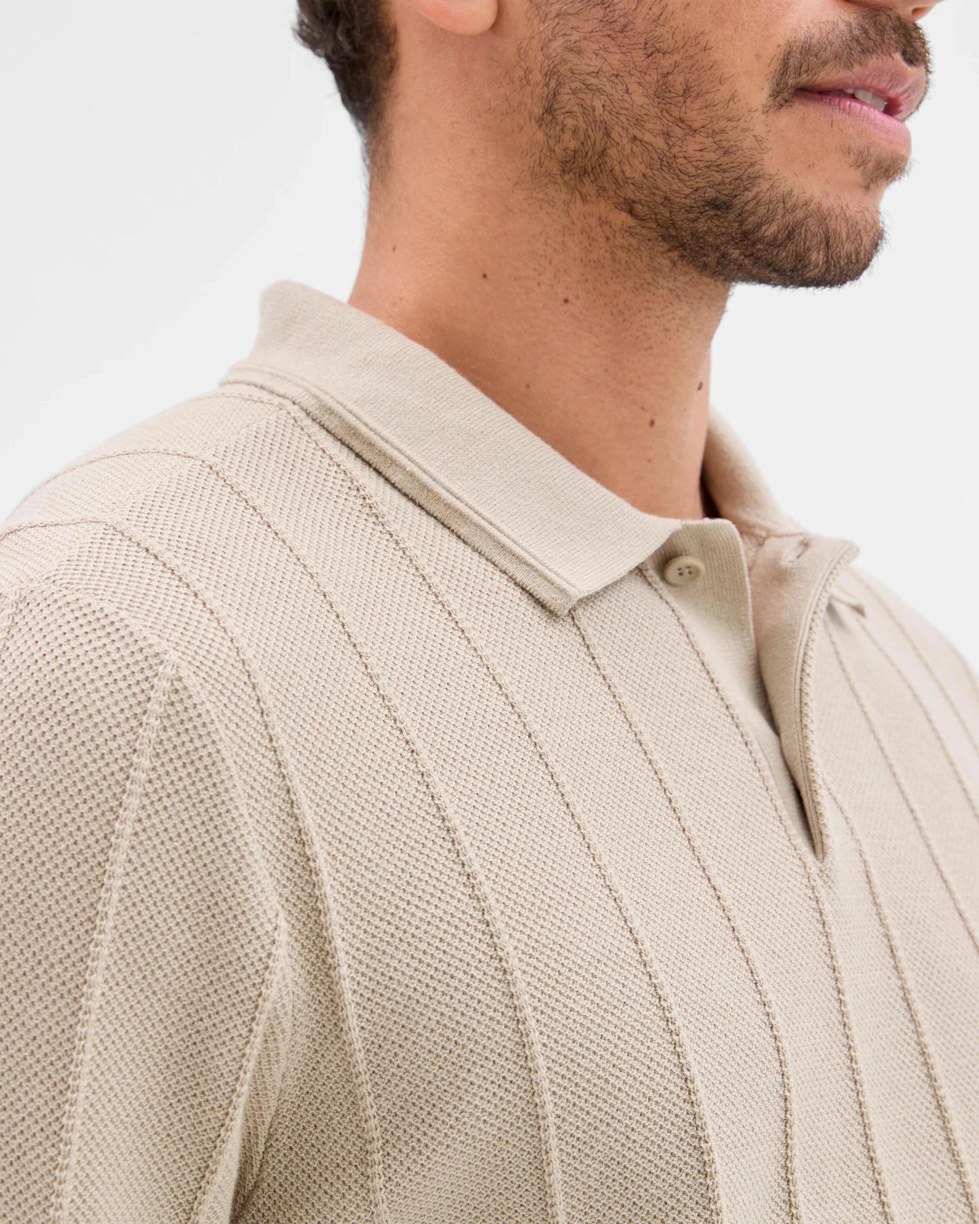 4 Target Australian Cotton Knit Polo Top AGATE GREY, 4 of 5