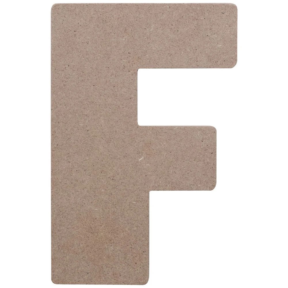 1 Born Wooden Alphabet Letter F 20cm, 1 of 3