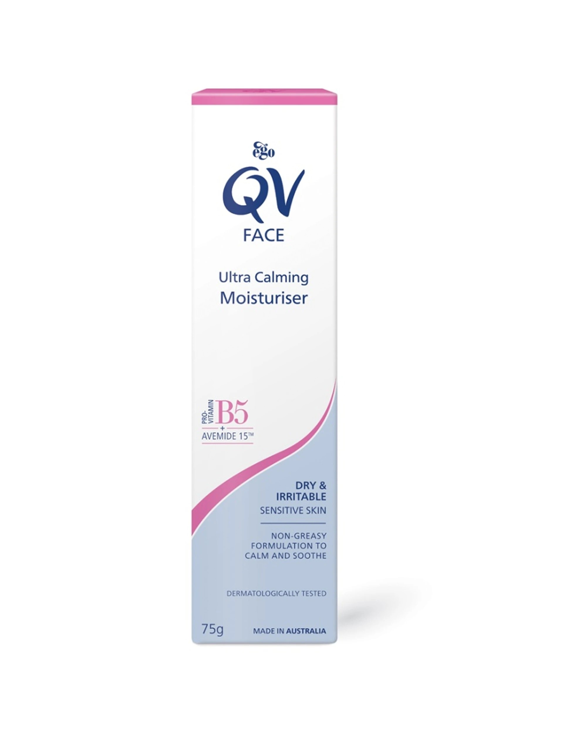 1 Ego QV Face Ultra Calming Moisturiser Non Greasy Lightweight 75g, 1 of 1