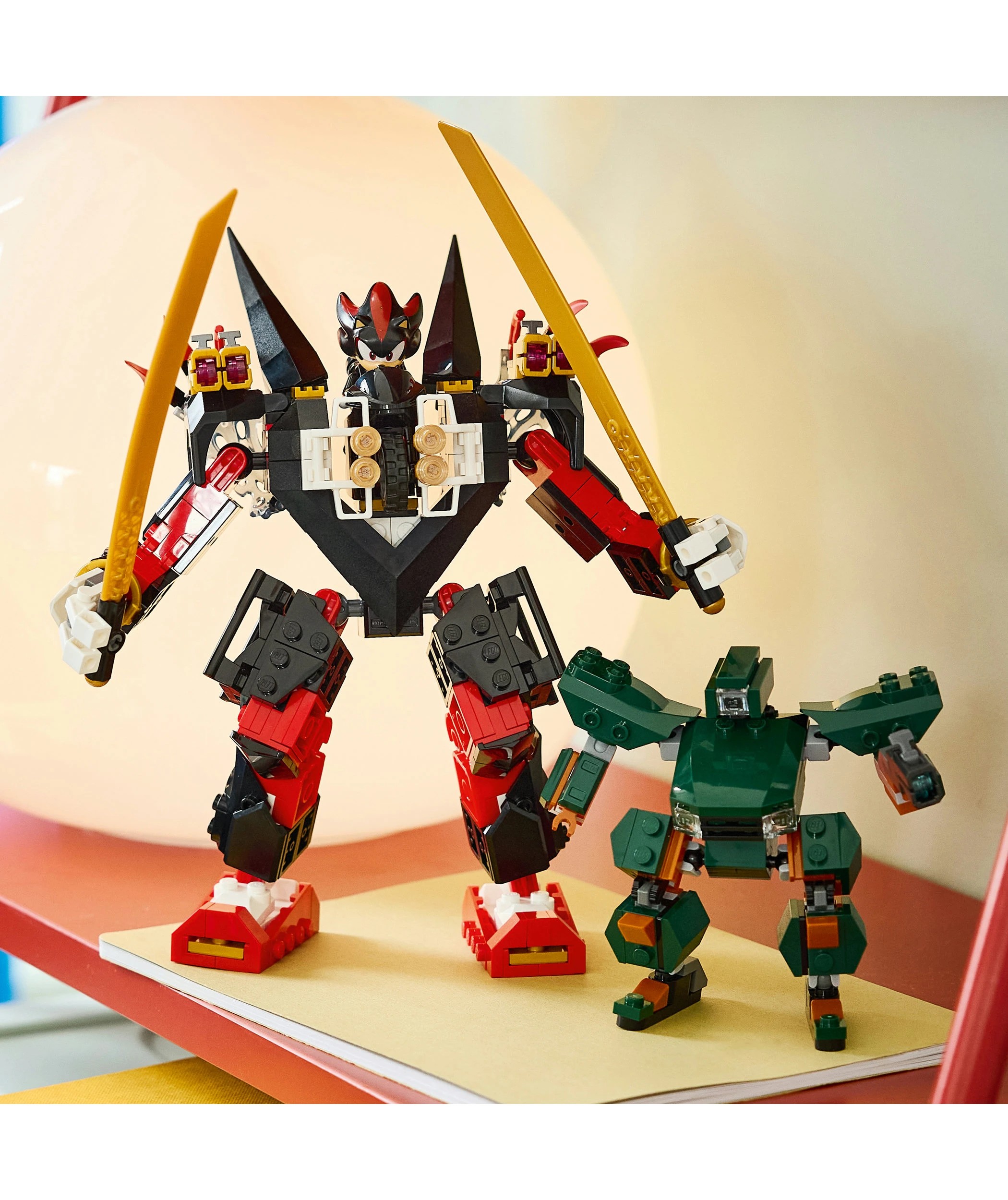 9 LEGO Sonic Shadow's Mech vs. G.U.N. Trooper 77120, 9 of 10