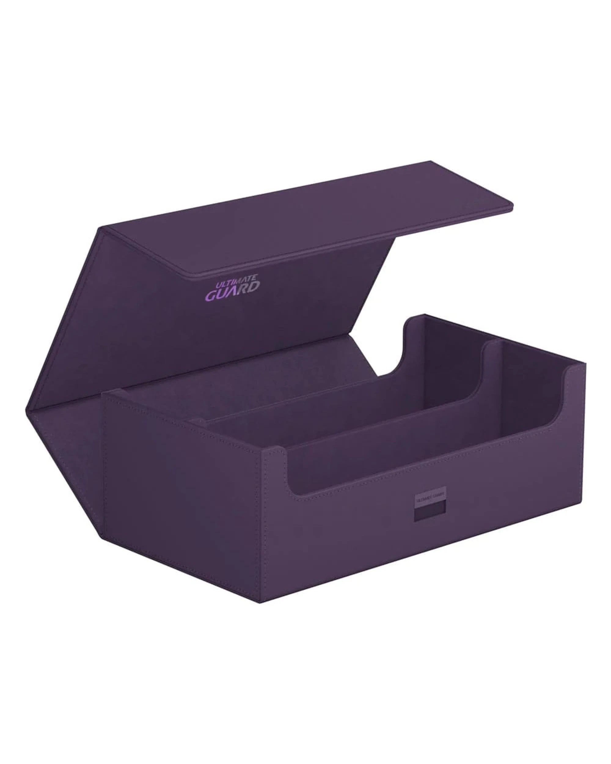 1 Ultimate Guard Arkhive Flip Case 800+ Standard Size Xenoskin Monocolour Purple Deck Box, 1 of 6