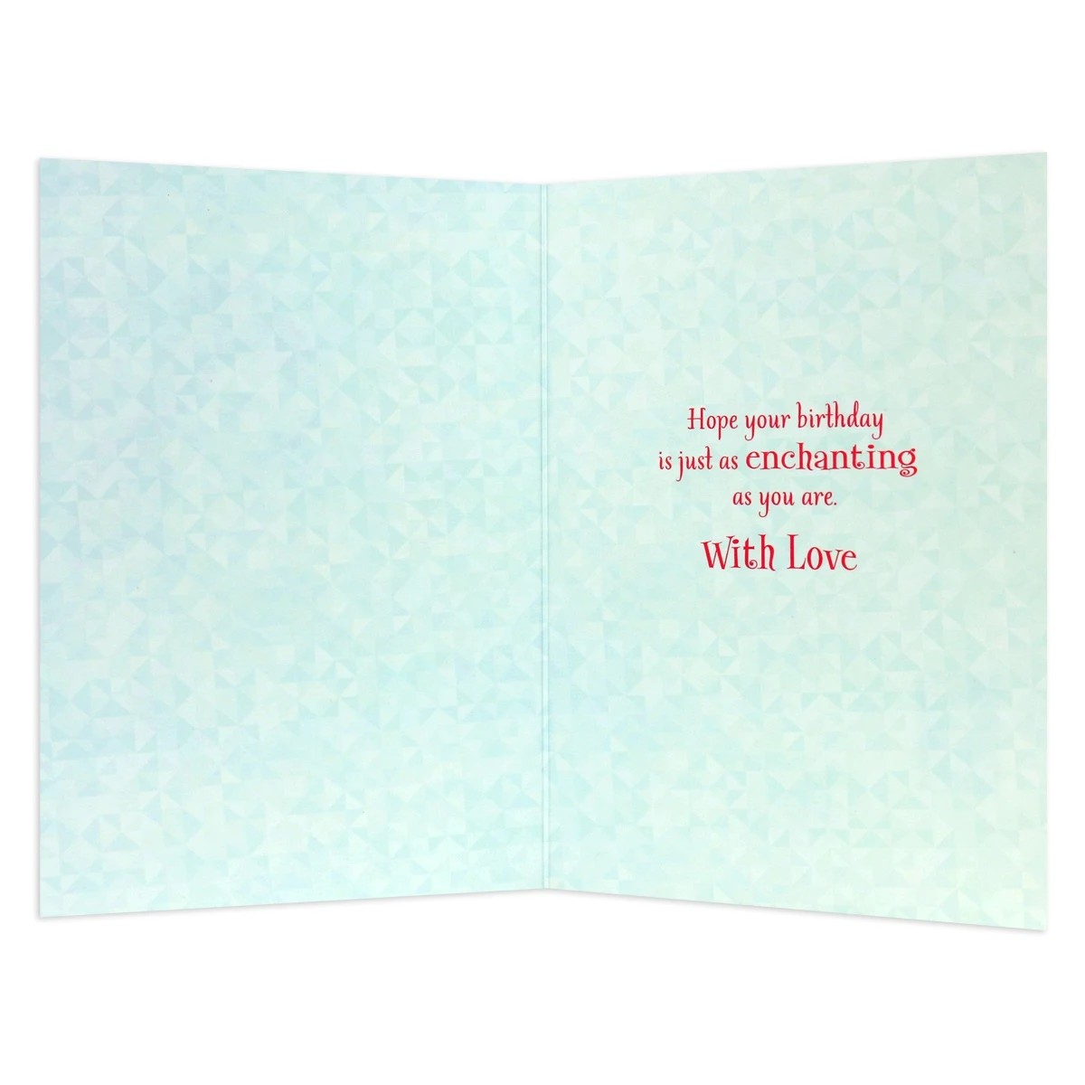 2 Connections from Hallmark Disney Princess Birthday Card For Granddaughter - Belle and Lumiere, 2 of 3