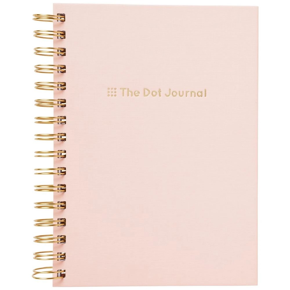 2 Otto A5 The Dot Journal Spiral 240 Page Peach, 2 of 3