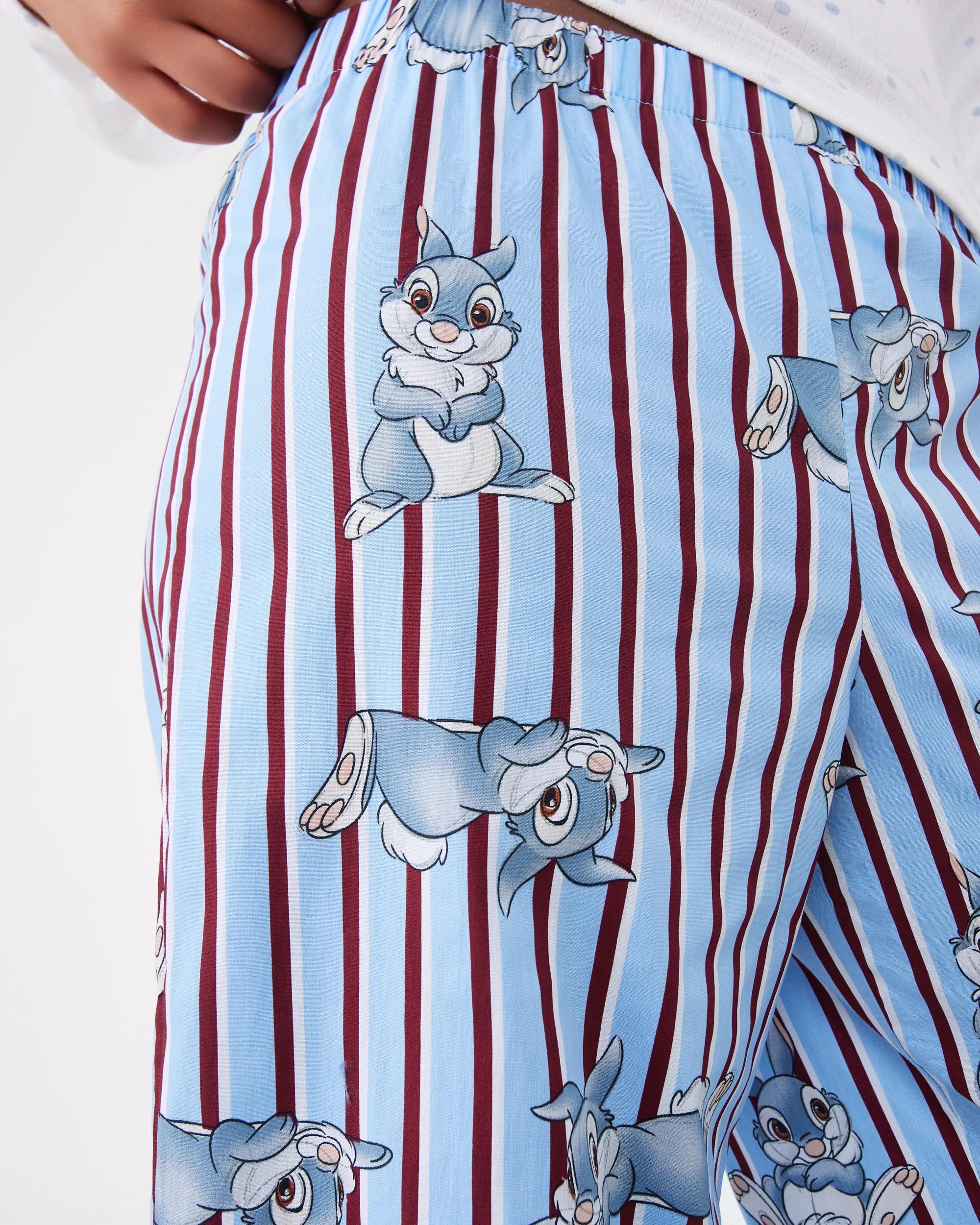 8 Thumper License Pointelle Knit Top and Woven Pants Pyjama Set Thumper, 8 of 8