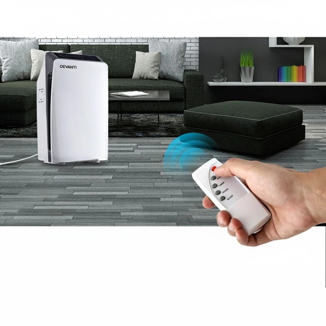 6 Devanti Air Purifier 4 Stage HEPA Filter - Multi, 6 of 7