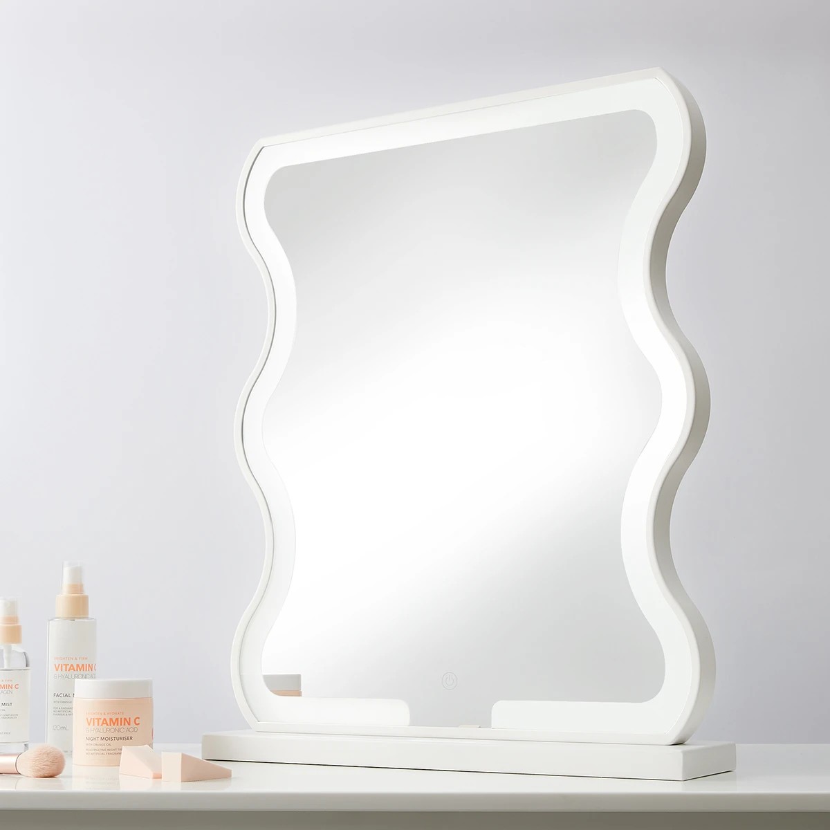 1 Wavy LED Mirror, 1 of 10