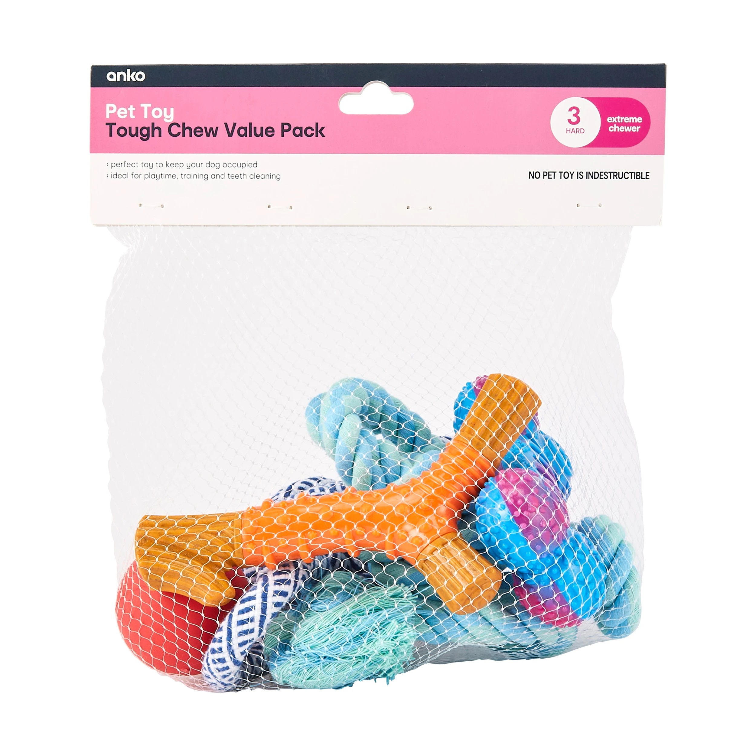 5 Pet Toy Tough Chew Value Pack, 5 of 5