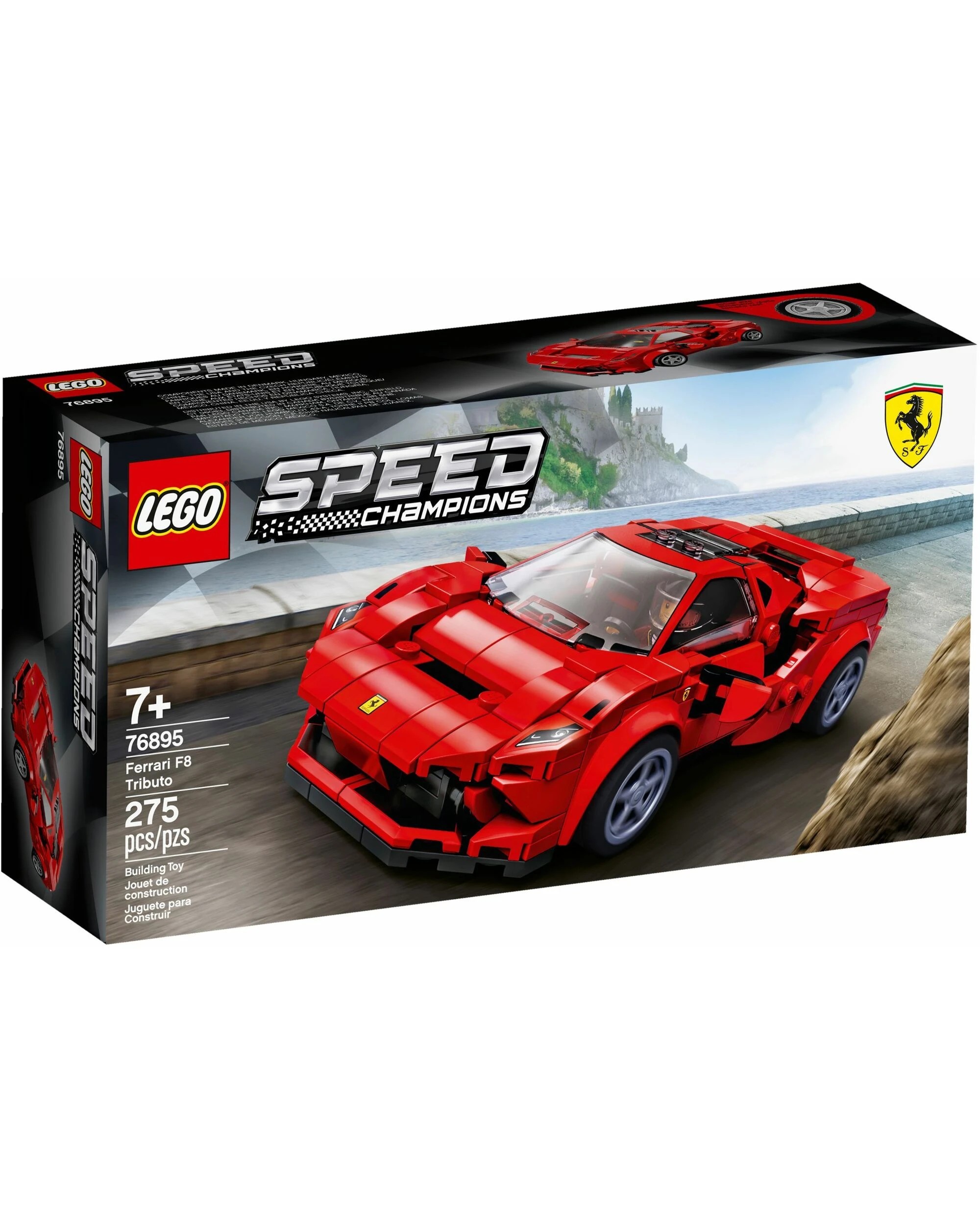 1 LEGO Speed Champions 76895: Ferrari F8 Tributo, 1 of 4