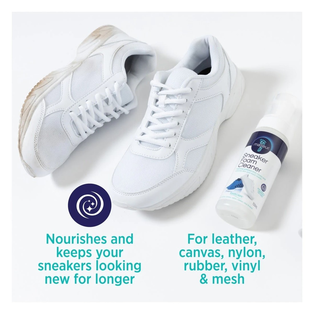 5 Maseur Footcare Sneaker Foam Cleaner 150ml, 5 of 5