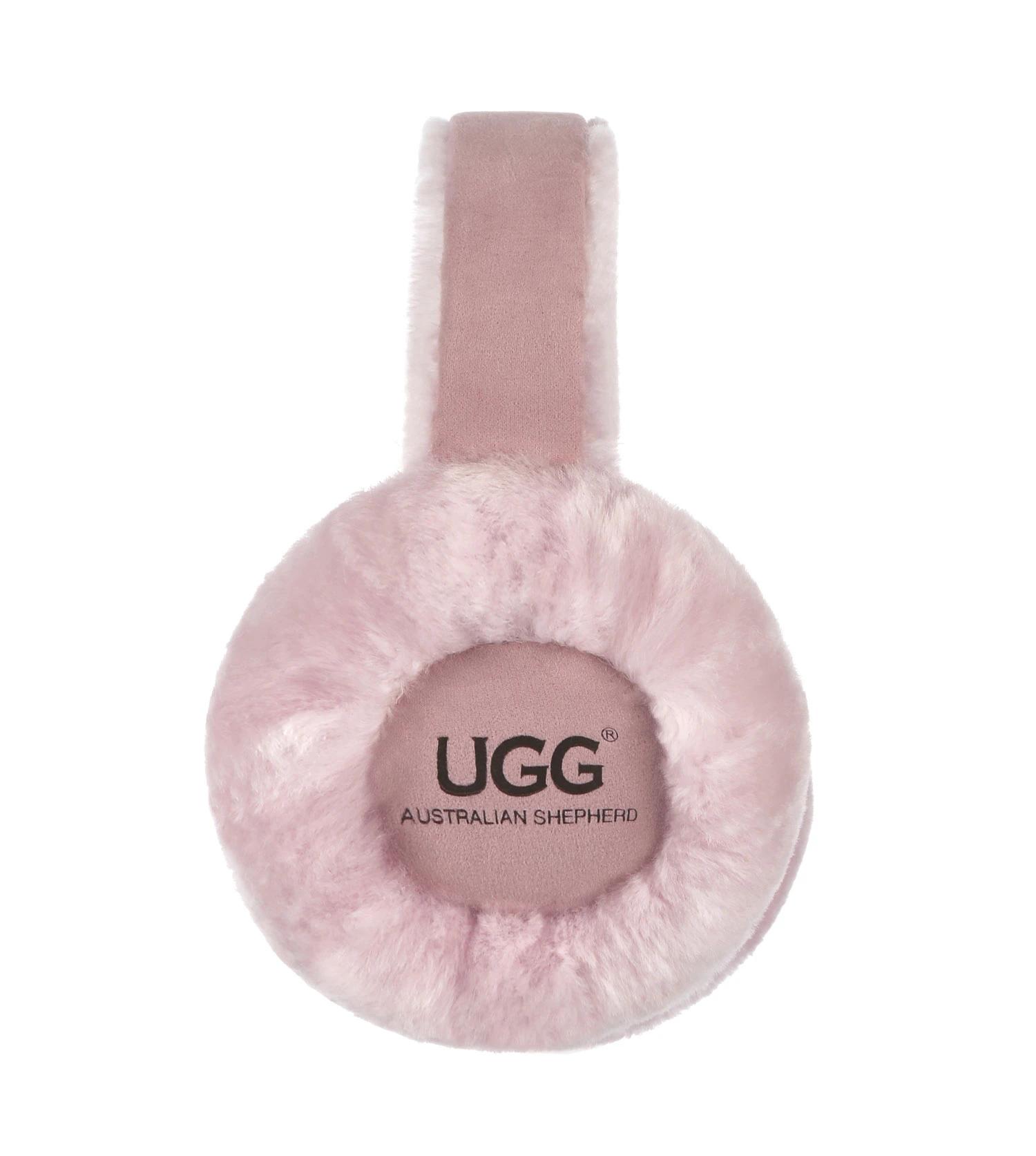 2 Australian Shepherd UGG Connie Kids Earmuff PINK, 2 of 5