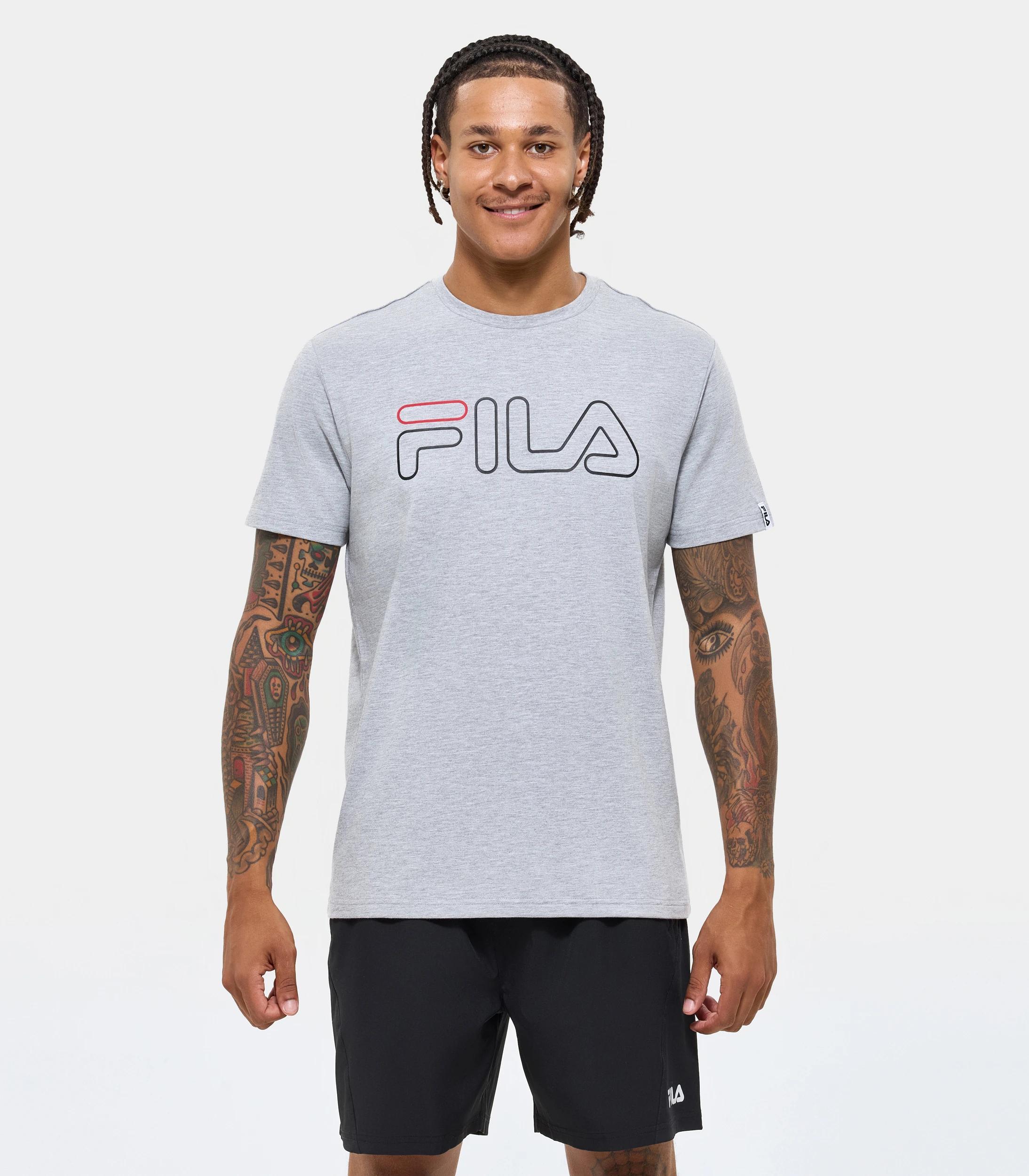 1 Fila Core Logo T-Shirt GREY, 1 of 6