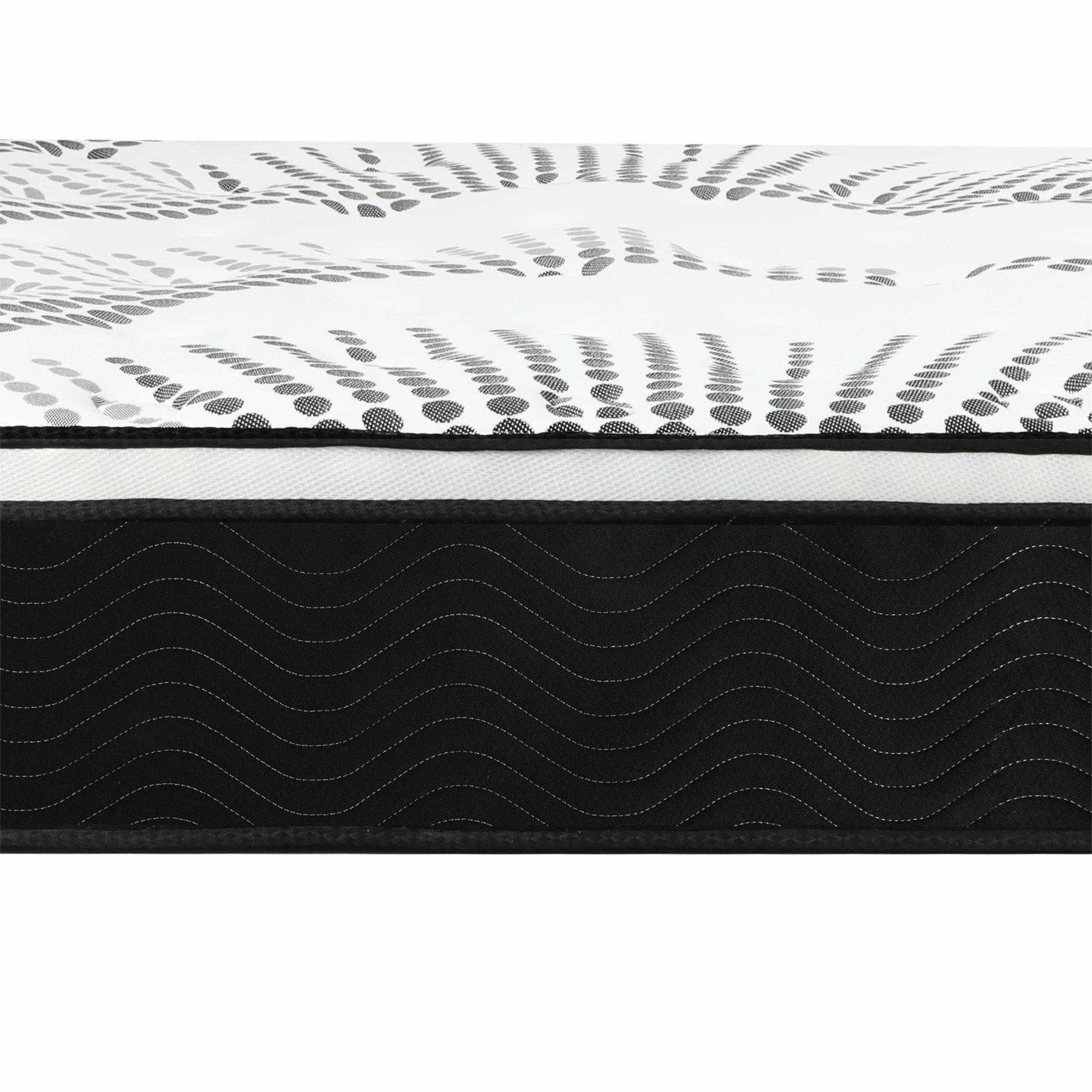 5 Dreamz Spring Mattress 7 Zone Pocket Medium Firm Memory Foam 32cm King Single, 5 of 9