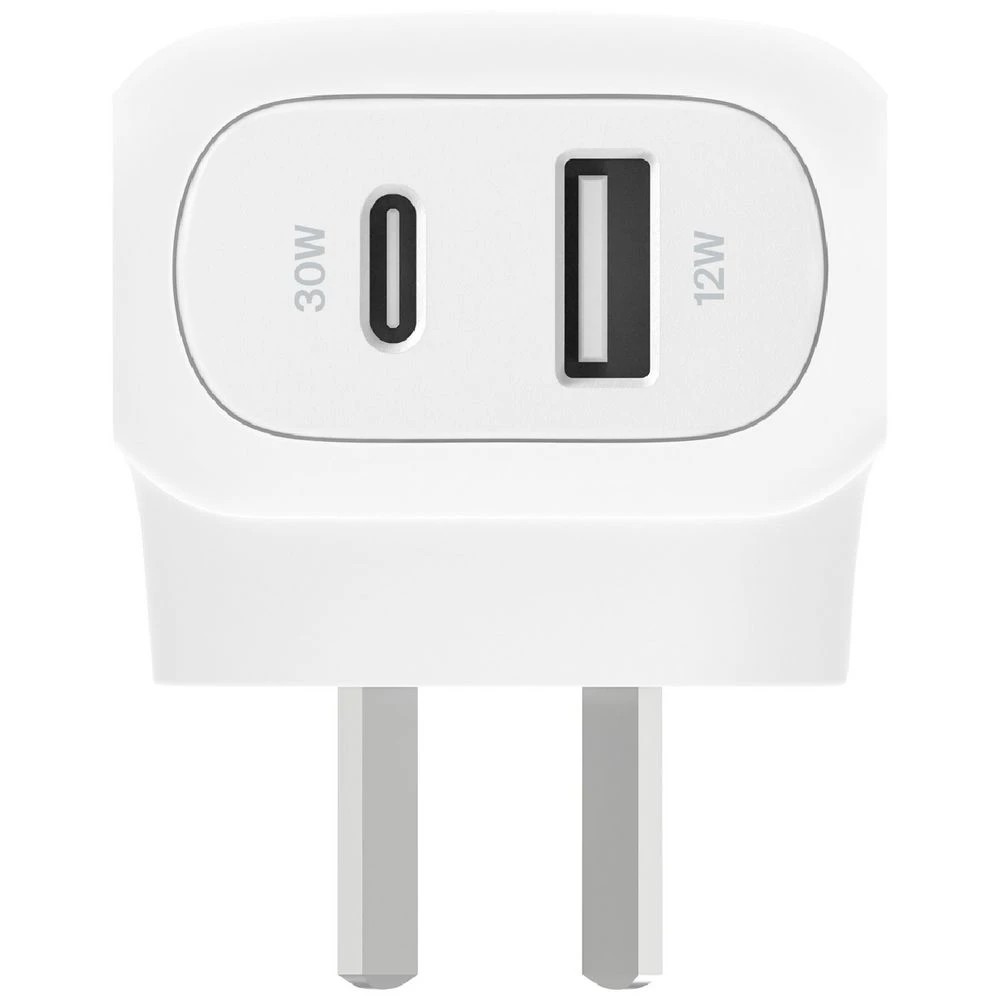 2 Belkin BoostCharge Dual USB-C Wall Charger White, 2 of 7