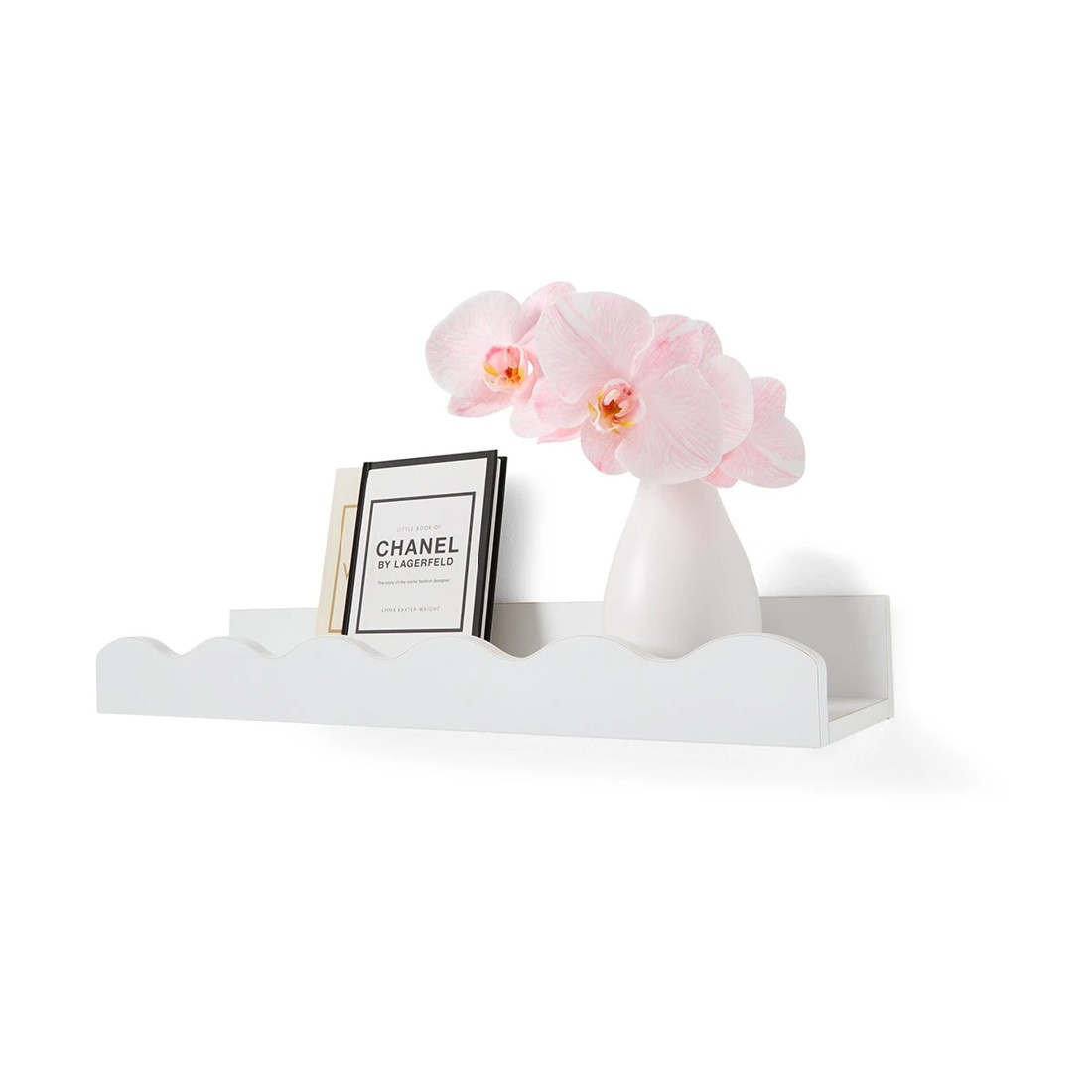 1 Wave Shelf - White, 1 of 8