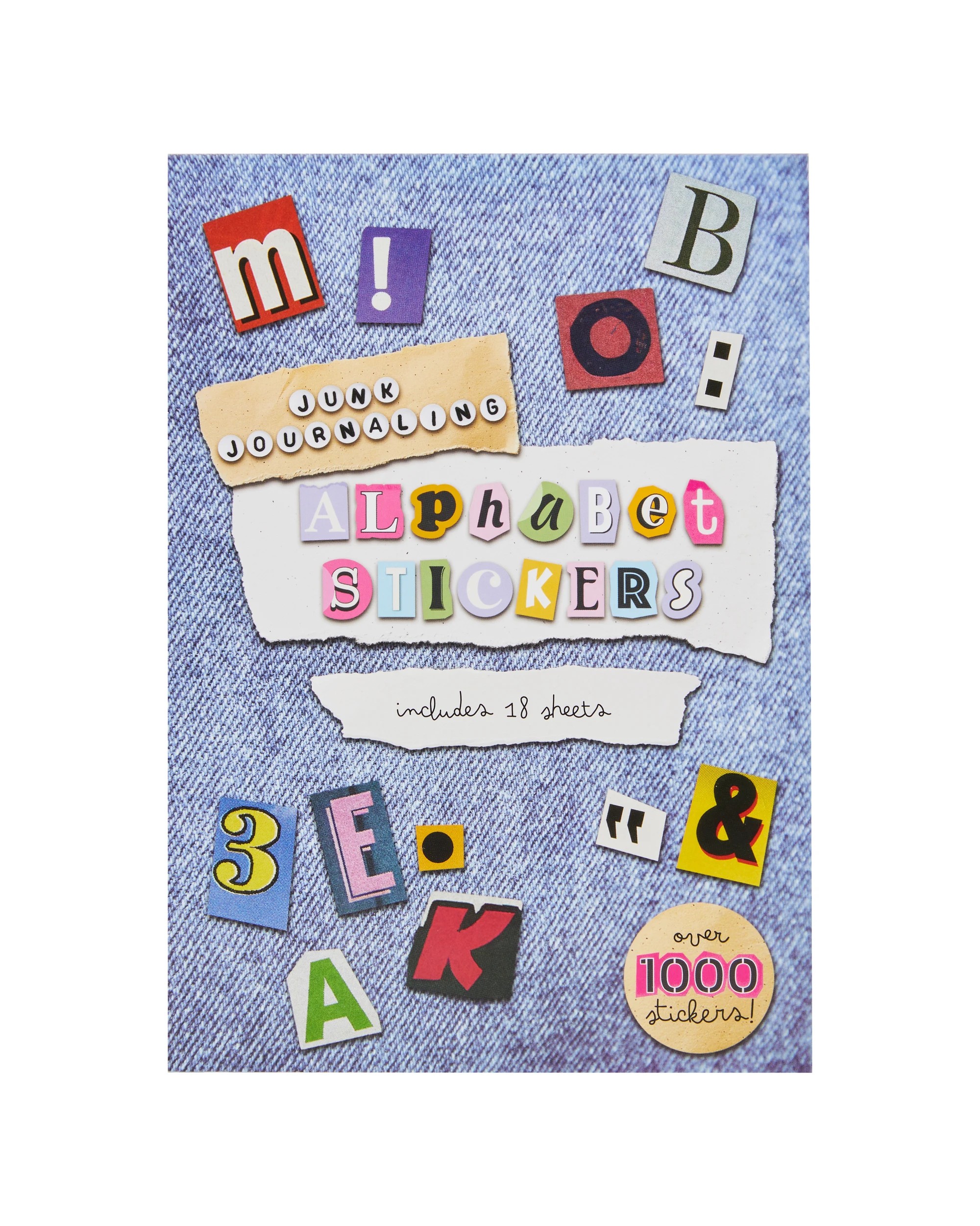 1 18 Pack Junk Journal Sticker Pad, 1 of 7